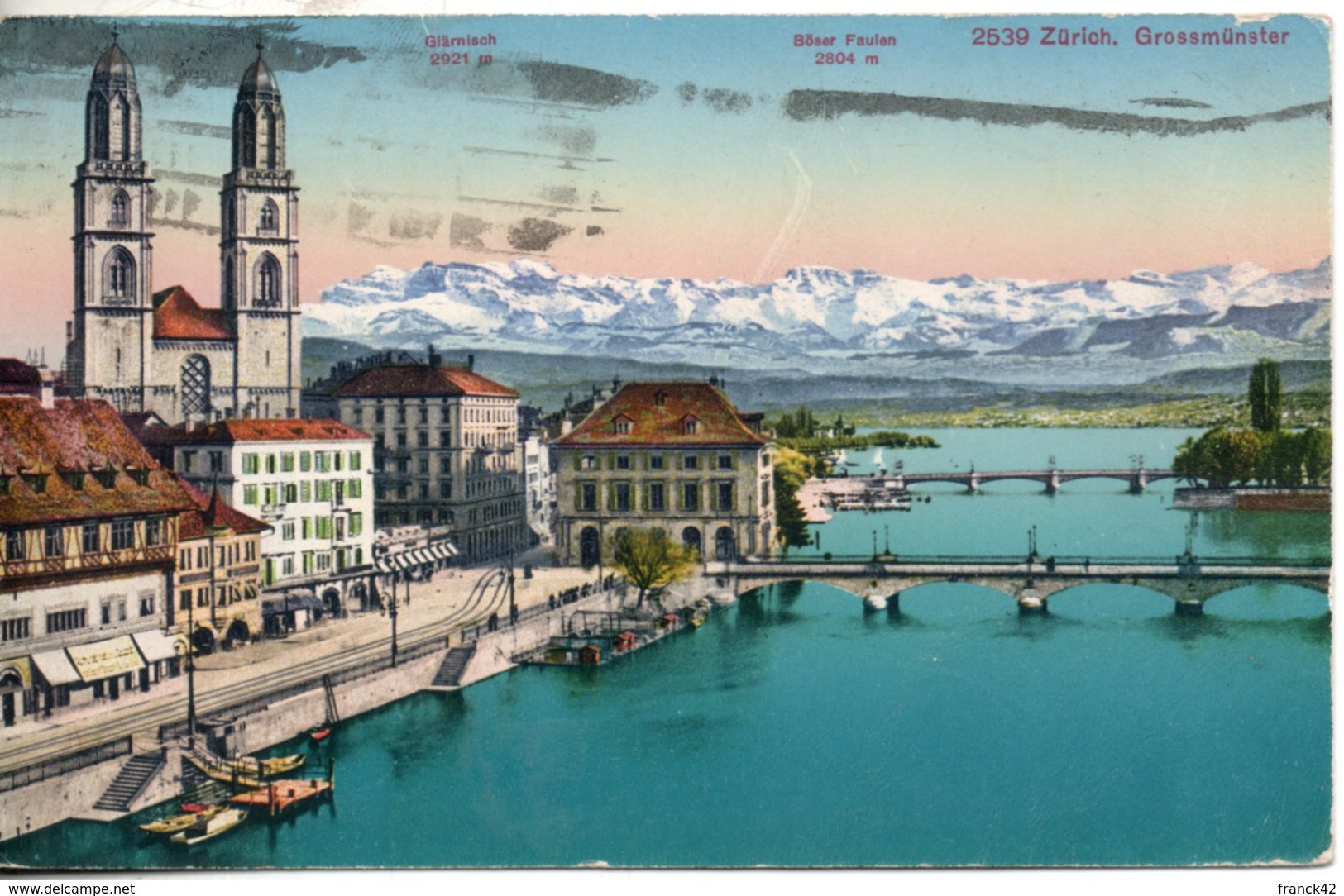 Suisse. Zurich. Grossmunster - Zürich