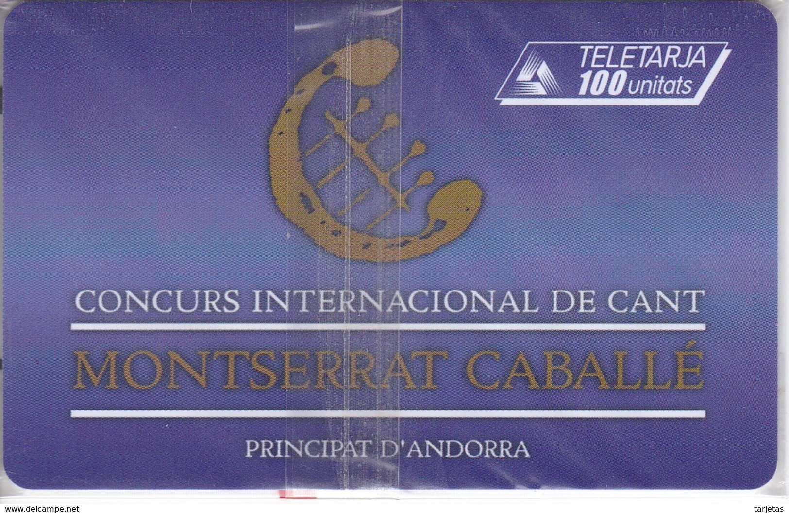 AND-123 TARJETA DE ANDORRA CONCURS DE CANT (NUEVA-MINT) - Andorra