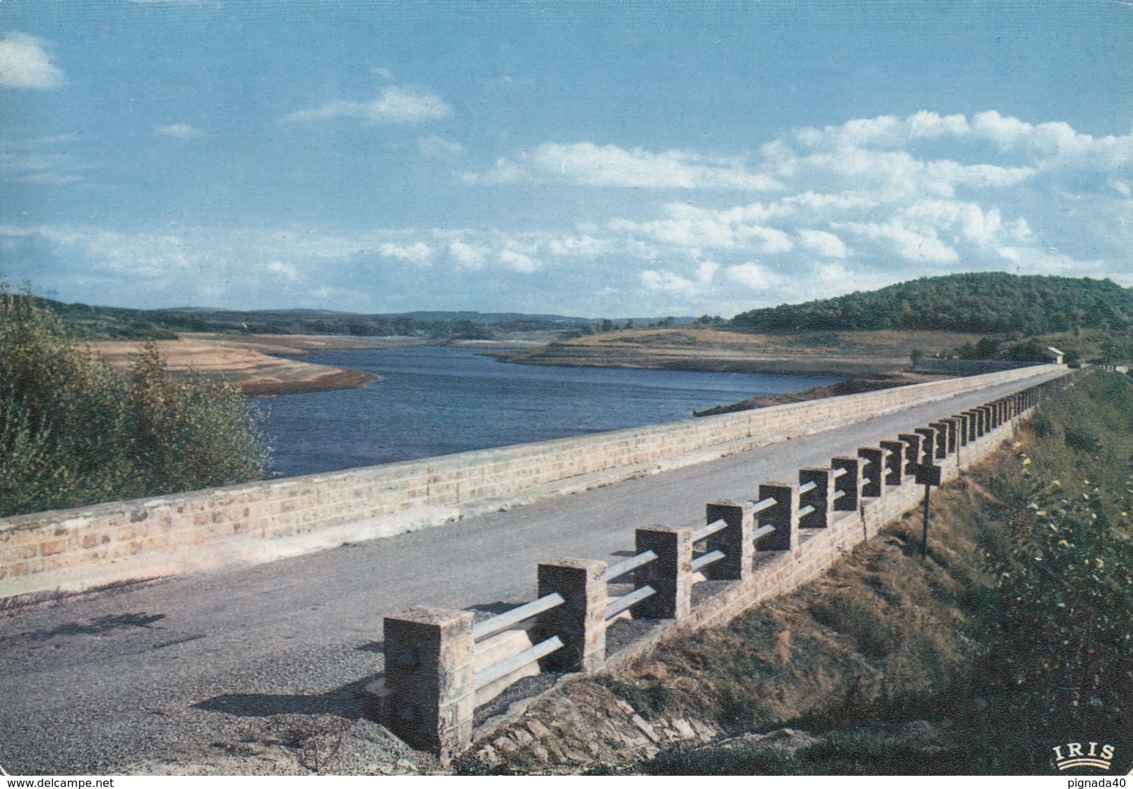 G , Cp , 23 , Entre PEYRAT-le-CHÄTEAU Et ROYÈRE , Le Barrage De Lavaud-Gelade - Royere