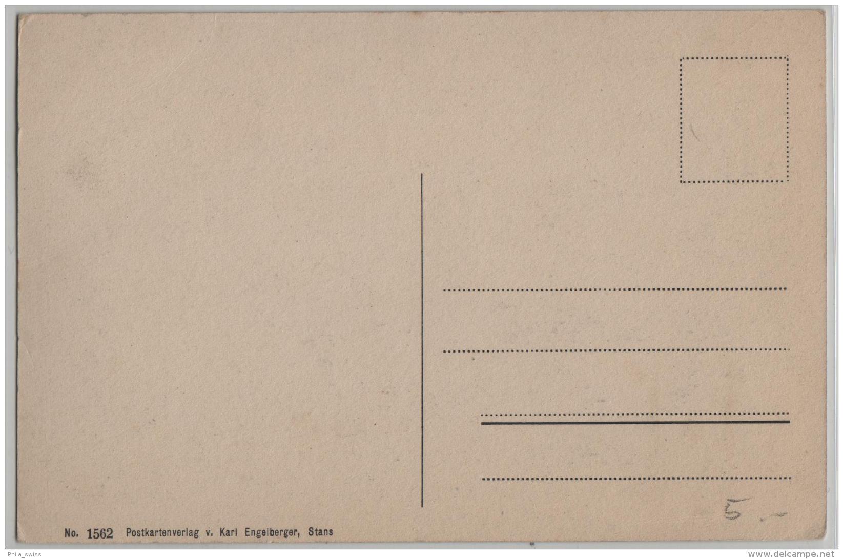 Emmetten Mit Niederbauen Und Fronalpstock - Photo: Engelberger No. 1562 - Emmetten