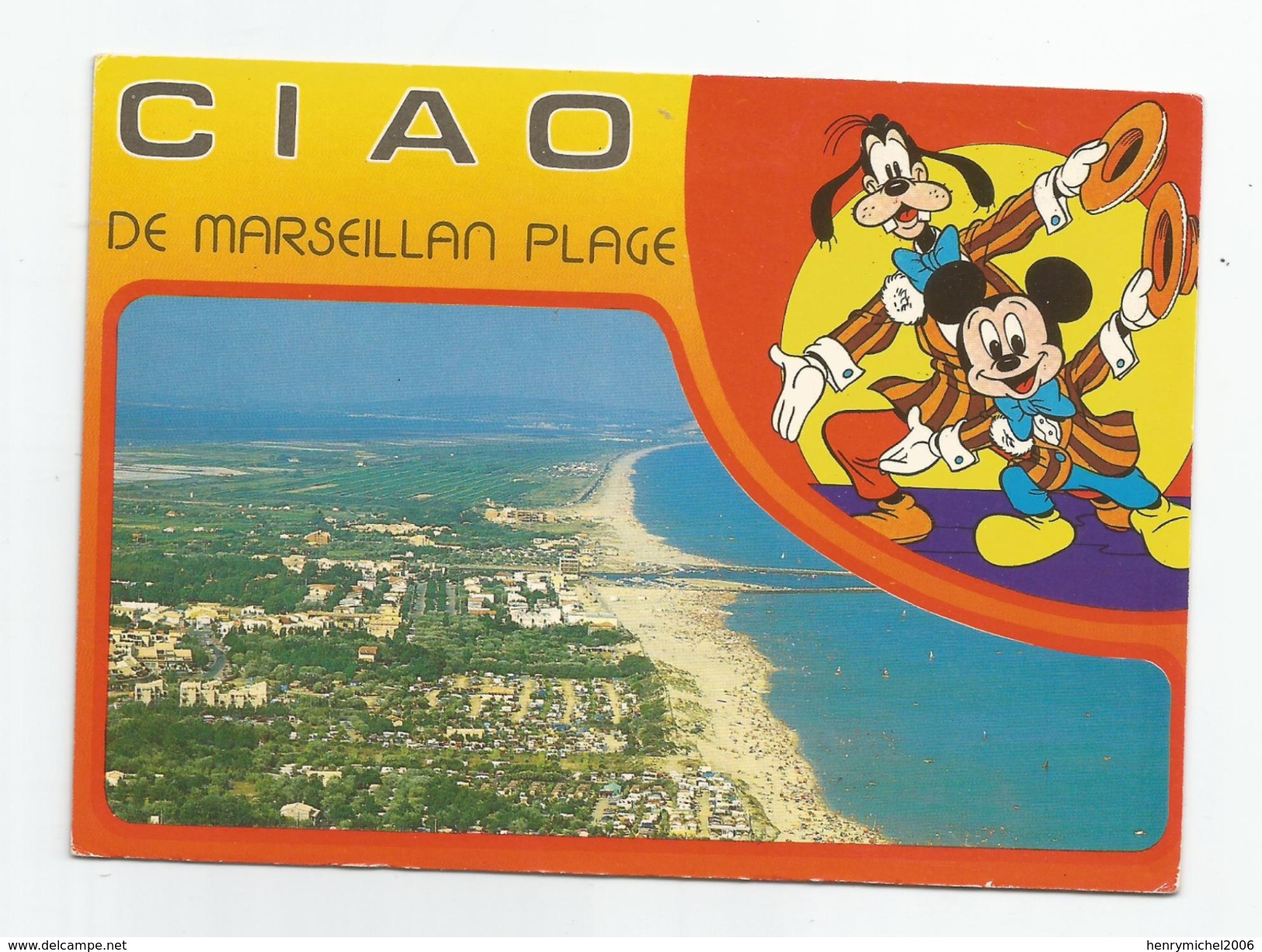 34 - Hérault - Ciao De Marseillan Plage Walt Disney - Marseillan