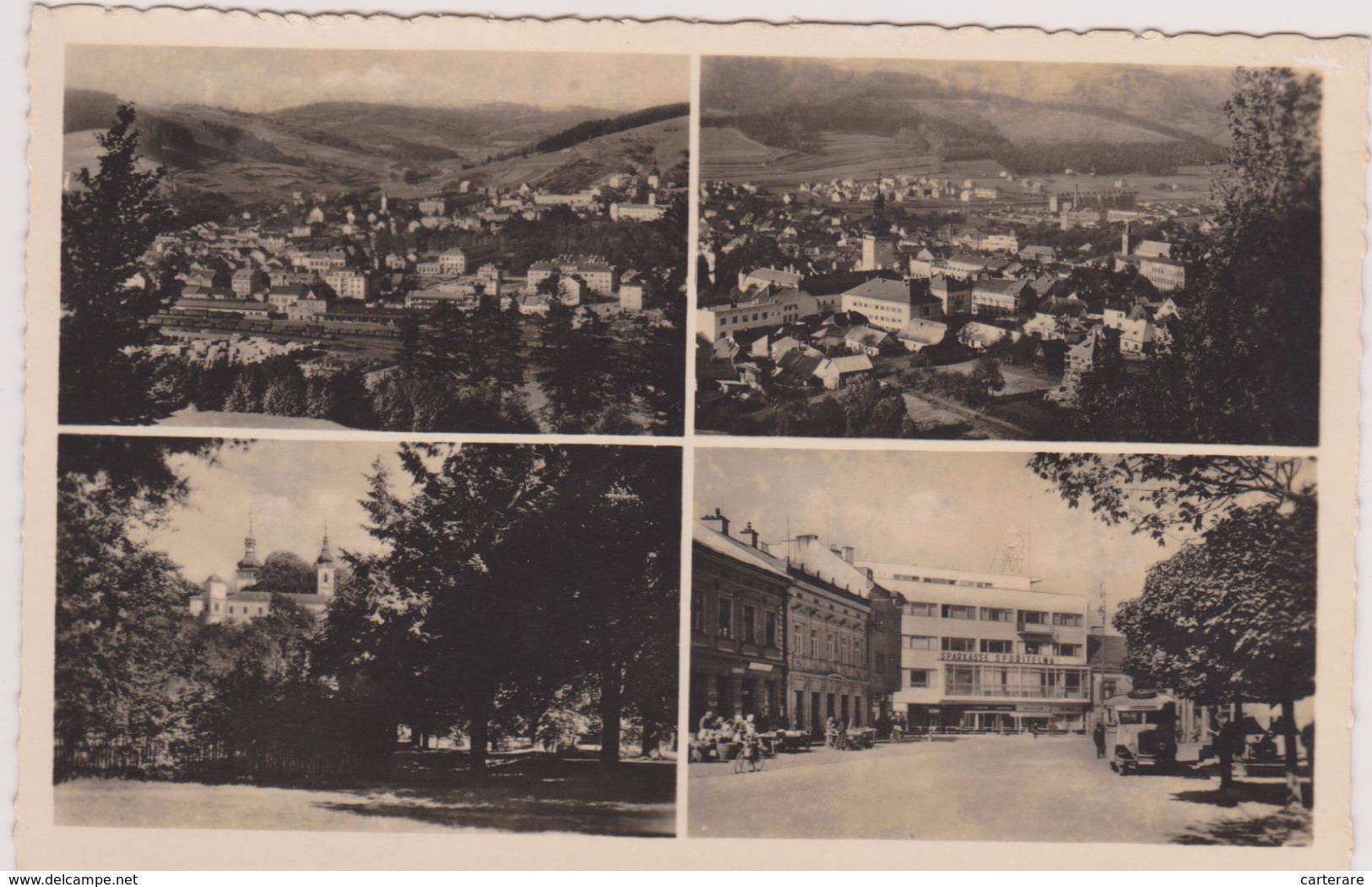 CARTE PHOTO,FOTO BITTNER, TCHEQUE,TCHEQUIE,MORAVIE,ZLIN,VSETIN,SPARKASSE SPORITELNA - Tchéquie