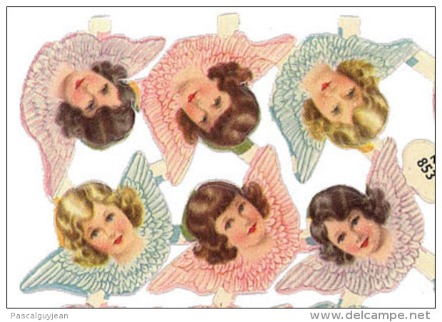 PLANCHE DE 96 DECOUPIS ANGES - DIE-CUTS - Anges