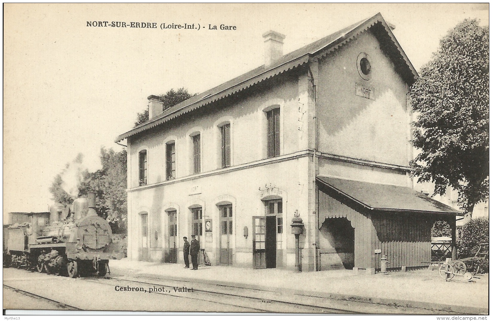 44 - NORT SUR ERDRE     LA GARE - Nort Sur Erdre