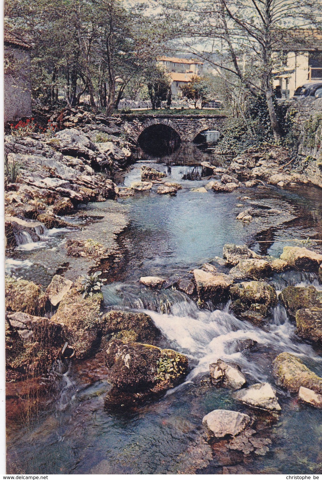 Cheddar, The River Yeo Whick Flows Through Cheddar Village (pk33724) - Cheddar