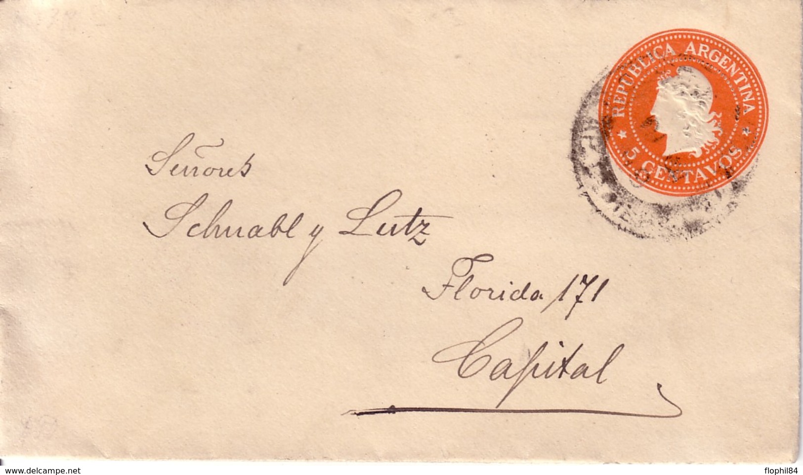 ARGENTINE - ENTIER POSTAL ILLUSTREE - ANO 1900 - SUPERBE - Postal Stationery
