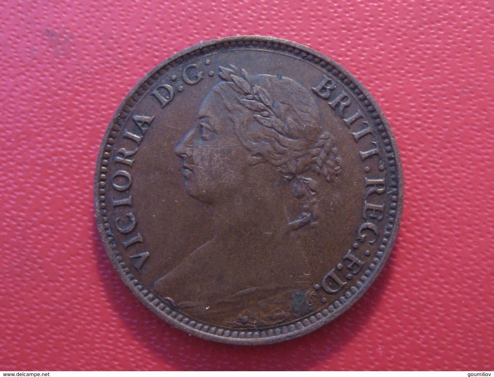 Grande-Bretagne - UK - Farthing 1891 Victoria 5678 - B. 1 Farthing