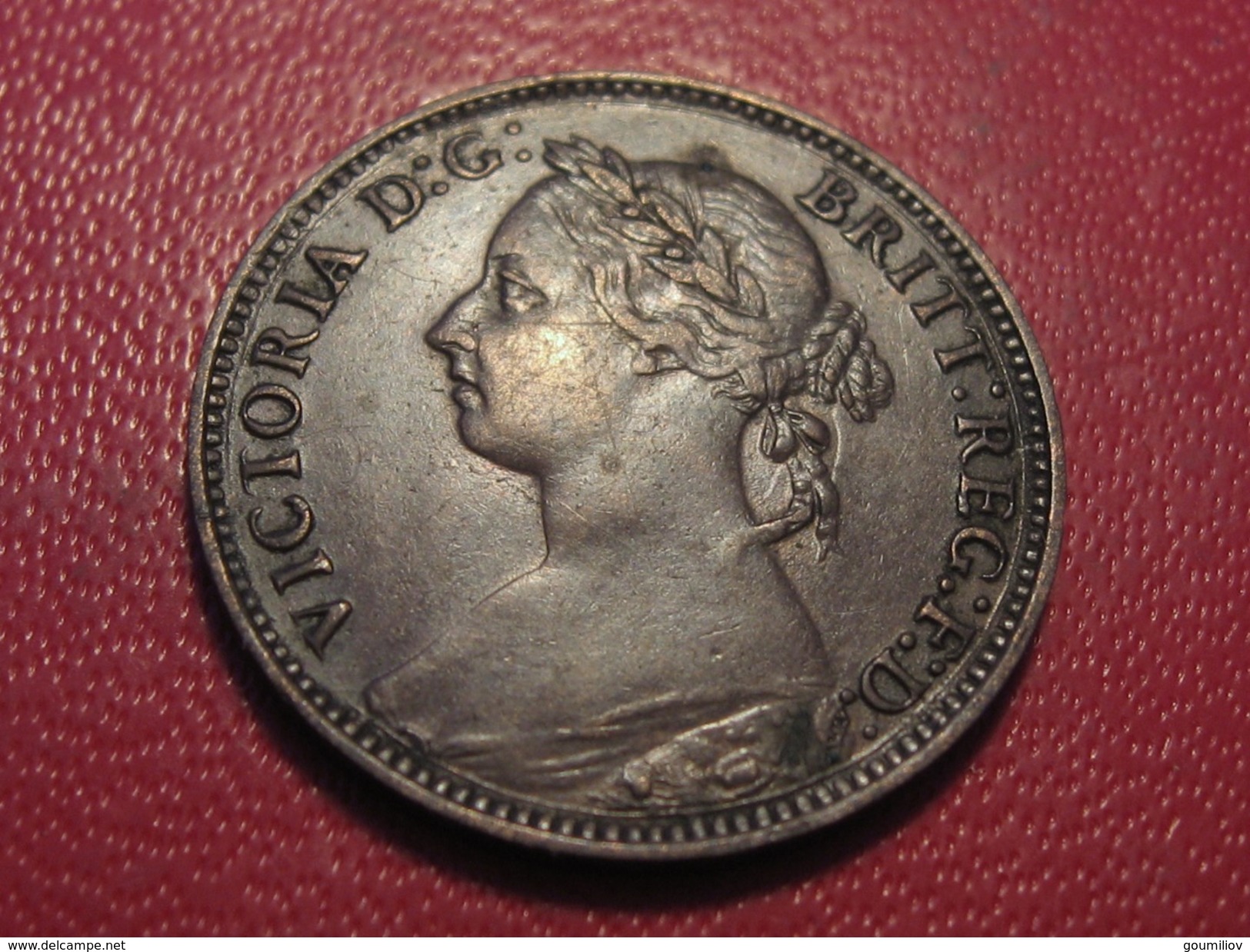 Grande-Bretagne - UK - Farthing 1891 Victoria 5678 - B. 1 Farthing