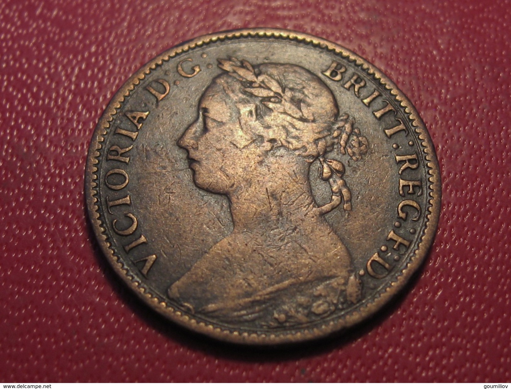 Grande-Bretagne - UK - Farthing 1881 Victoria 5710 - B. 1 Farthing