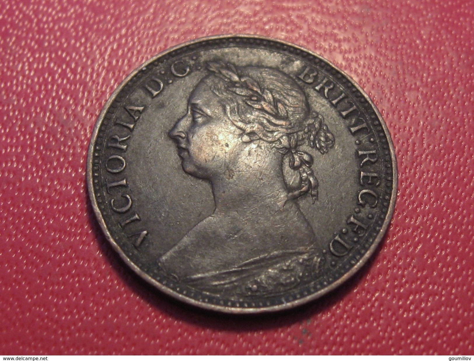 Grande-Bretagne - UK - Farthing 1893 Victoria 5714 - B. 1 Farthing