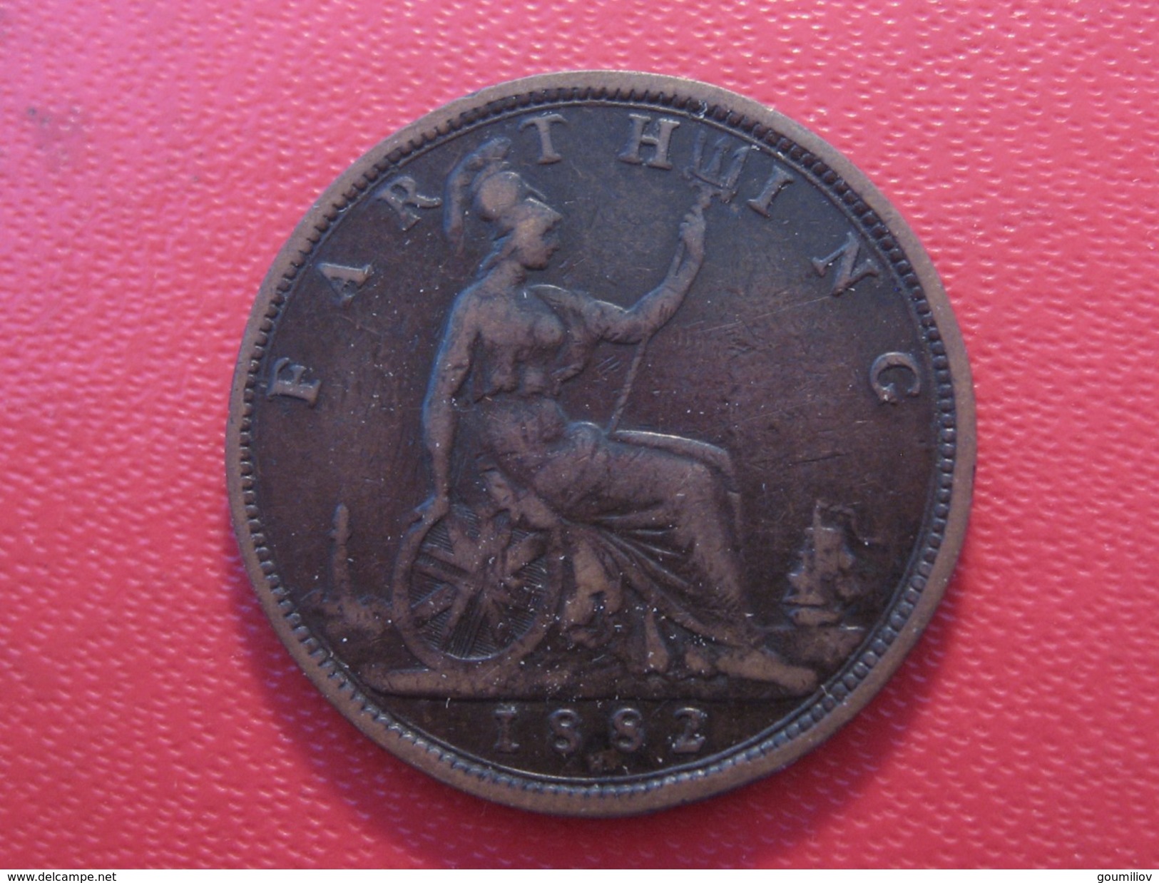 Grande-Bretagne - UK - Farthing 1882H Victoria 5779 - B. 1 Farthing