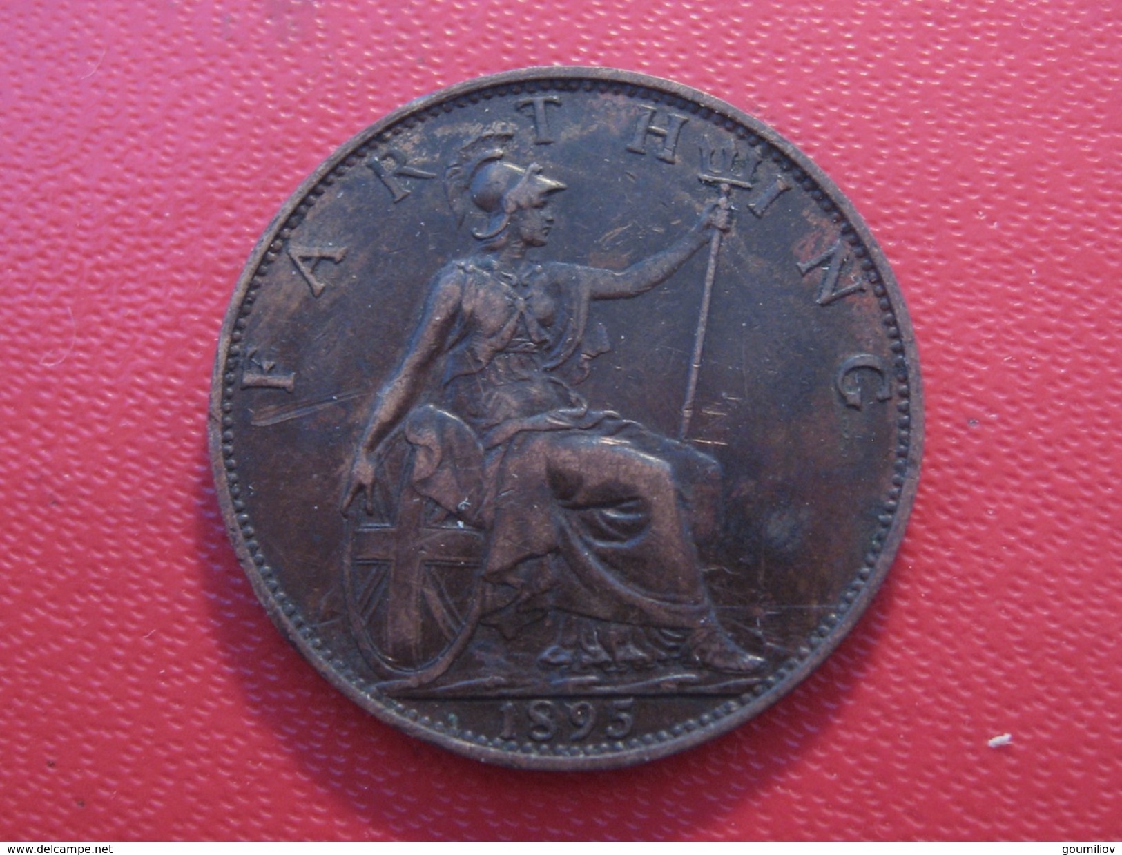 Grande-Bretagne - UK - Farthing 1895 Victoria 5775 - B. 1 Farthing