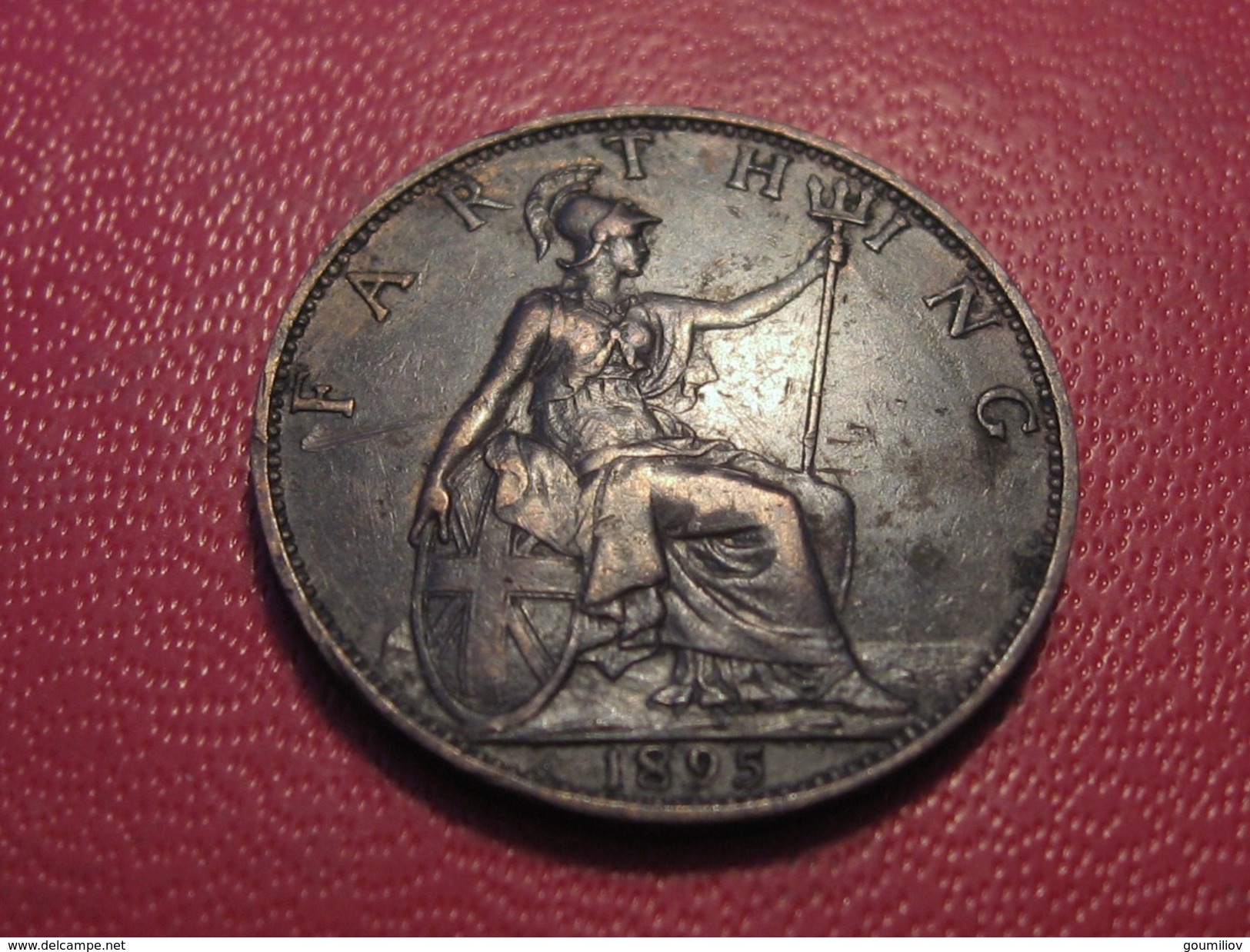 Grande-Bretagne - UK - Farthing 1895 Victoria 5775 - B. 1 Farthing