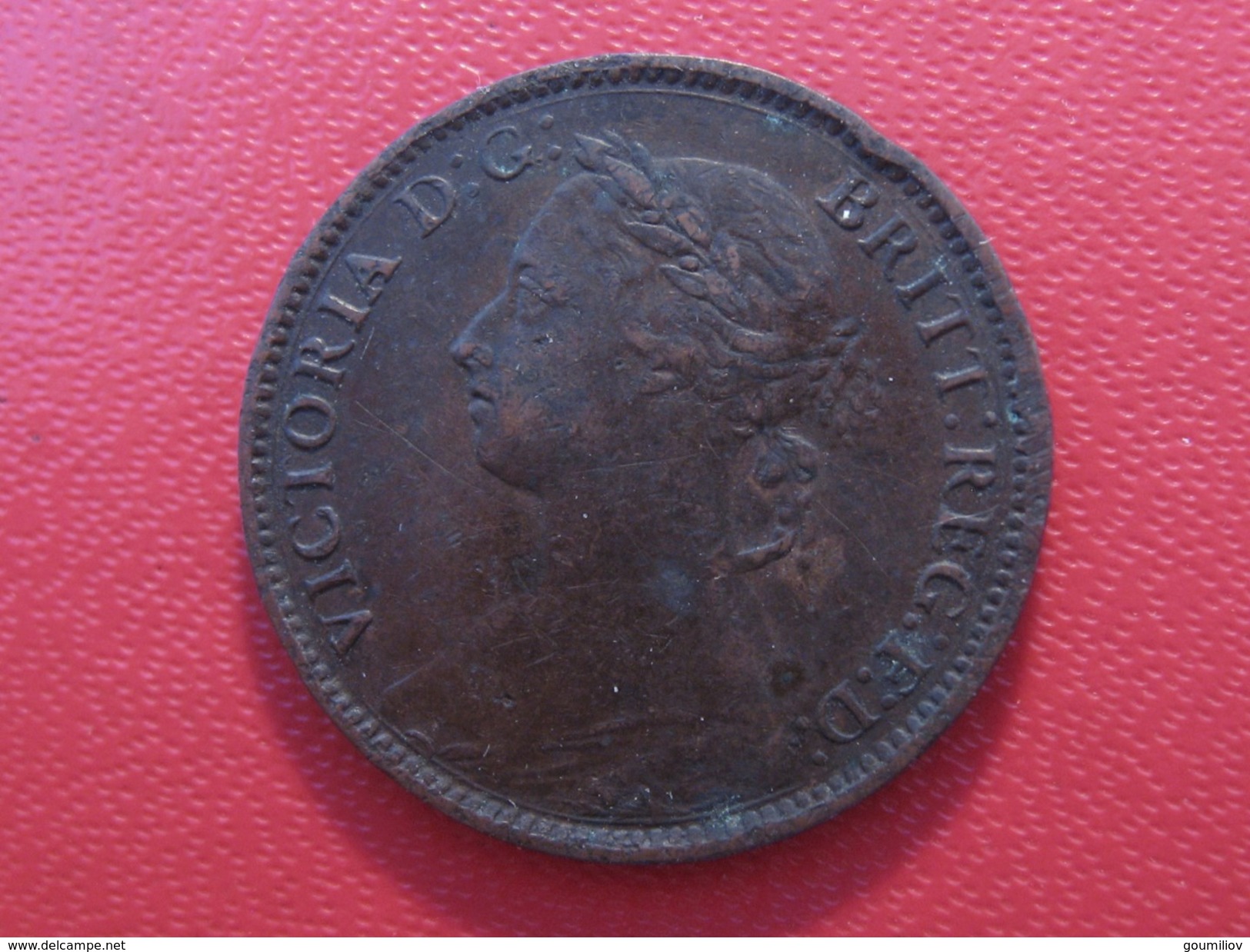 Grande-Bretagne - UK - Farthing 1891 Victoria 5802 - B. 1 Farthing