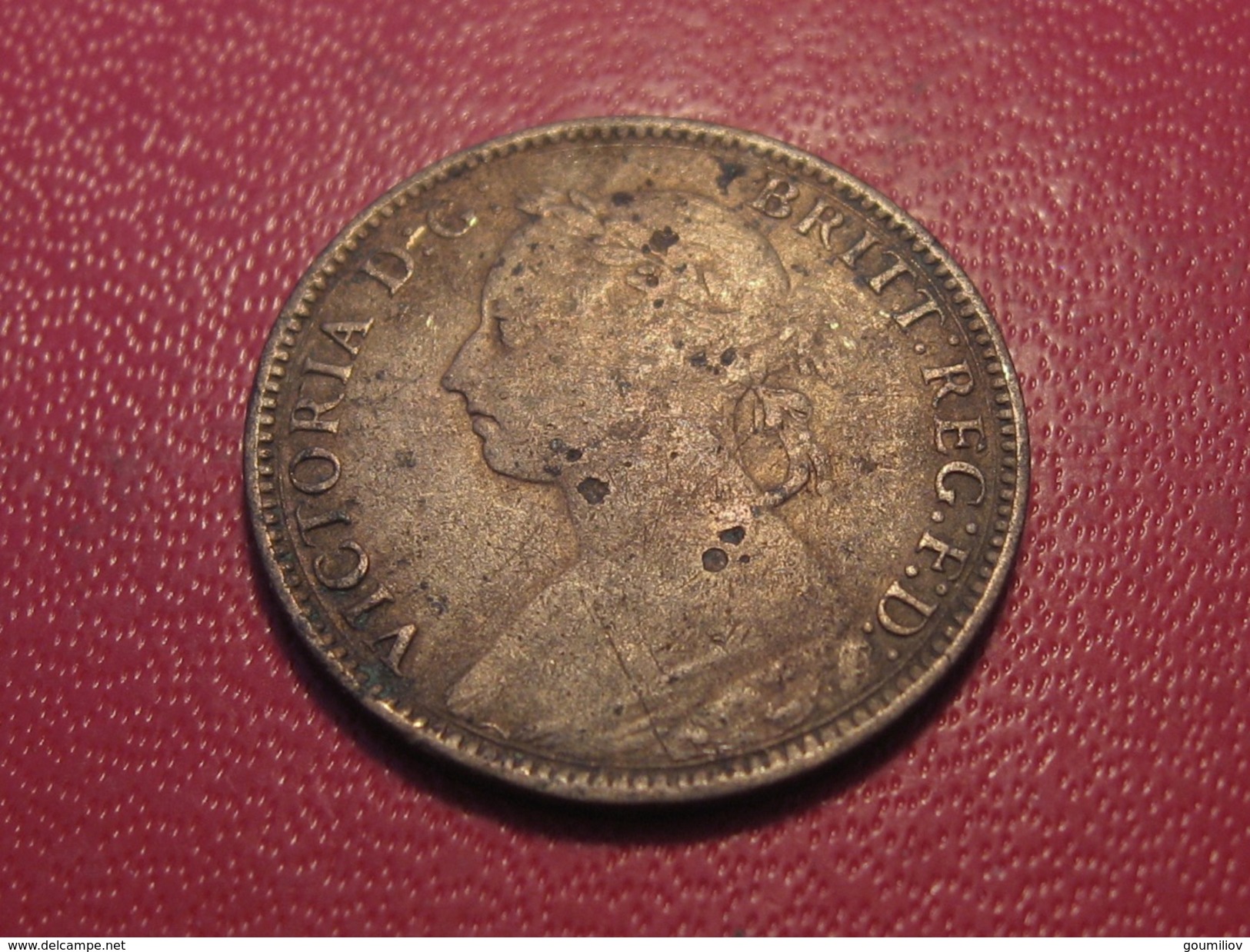 Grande-Bretagne - UK - Farthing 1892 Victoria 5811 - B. 1 Farthing