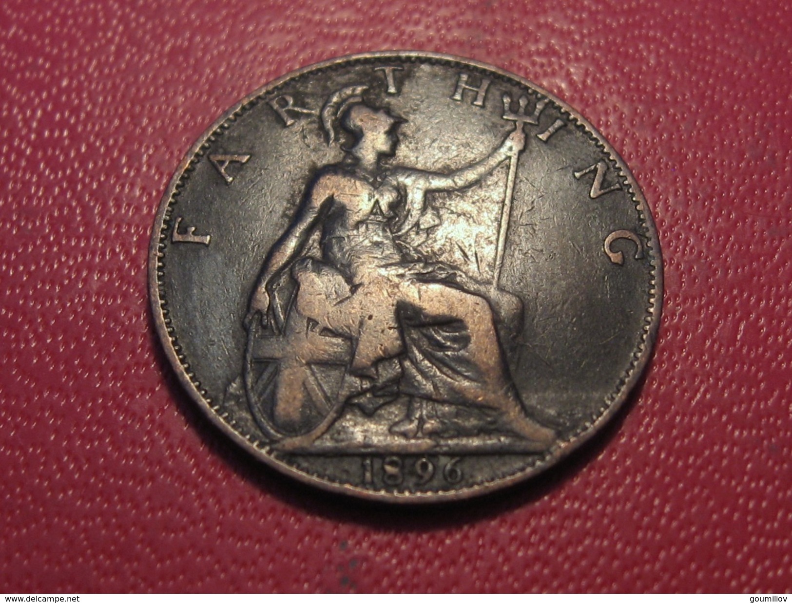 Grande-Bretagne - UK - Farthing 1896 Victoria 5788 - B. 1 Farthing