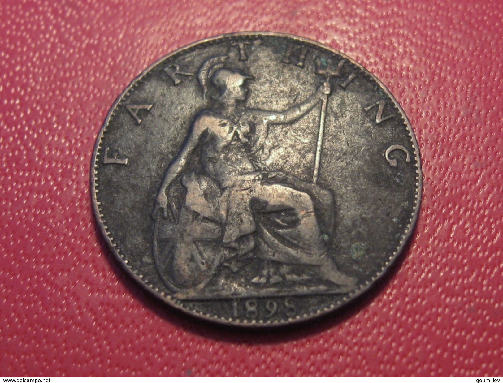 Grande-Bretagne - UK - Farthing 1898 Victoria 5792 - B. 1 Farthing