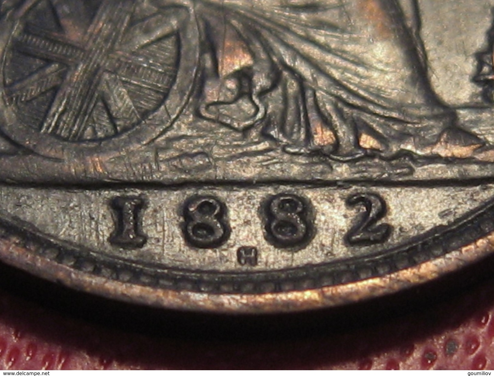 Grande-Bretagne - UK - Farthing 1882H Victoria 5857