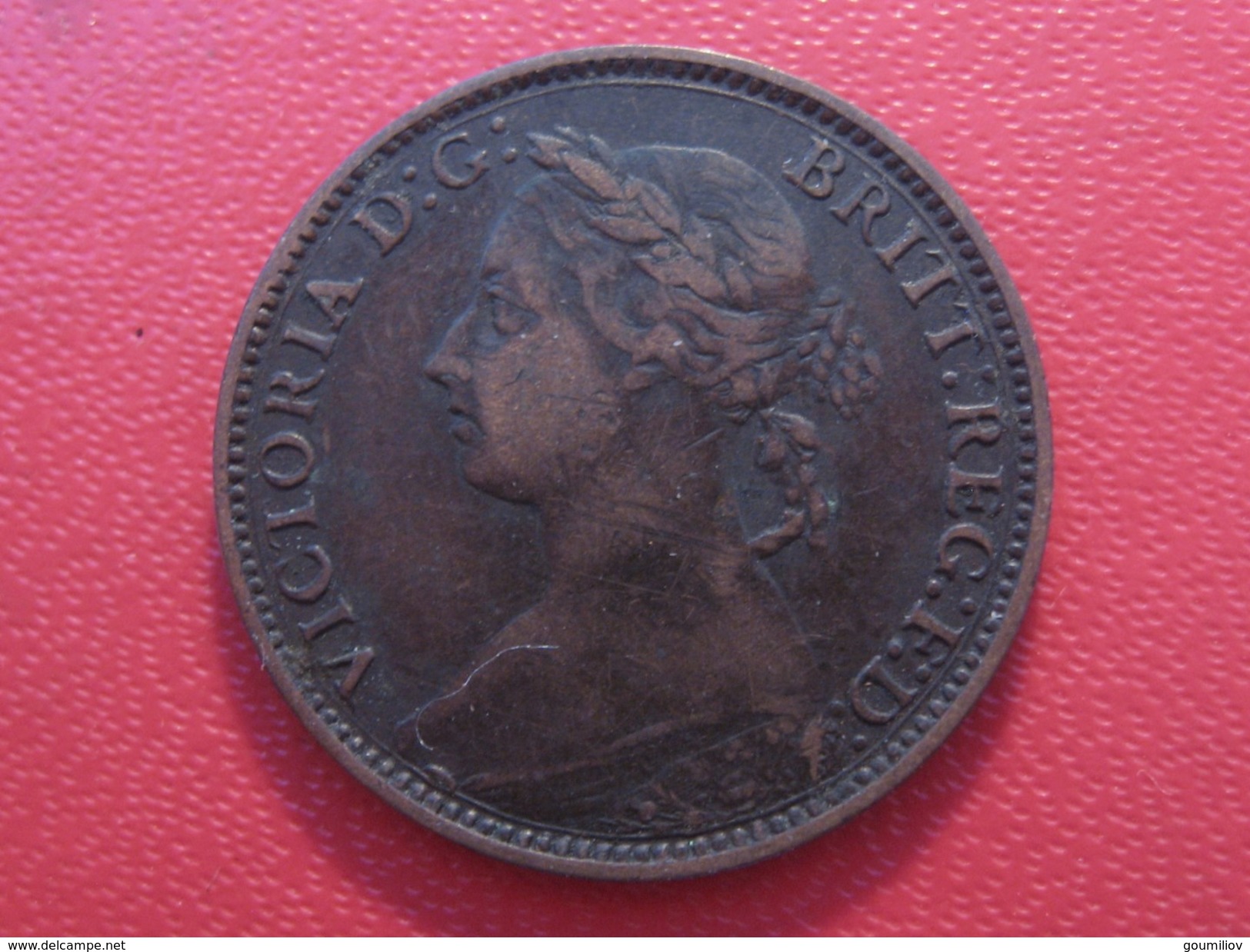 Grande-Bretagne - UK - Farthing 1893 Victoria 5833 - B. 1 Farthing