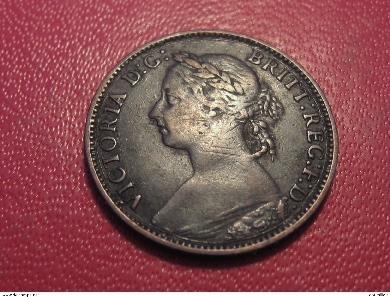 Grande-Bretagne - UK - Farthing 1893 Victoria 5833 - B. 1 Farthing