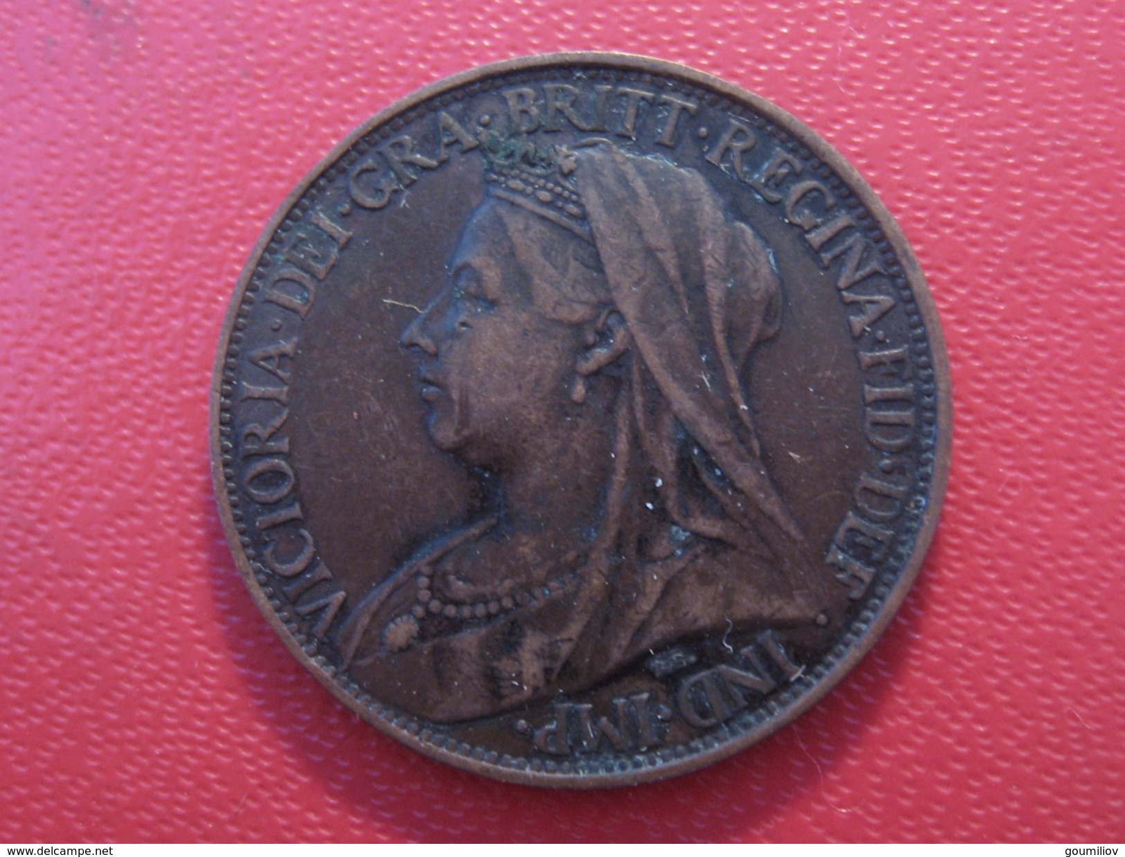 Grande-Bretagne - UK - Farthing 1895 Victoria 5829 - B. 1 Farthing