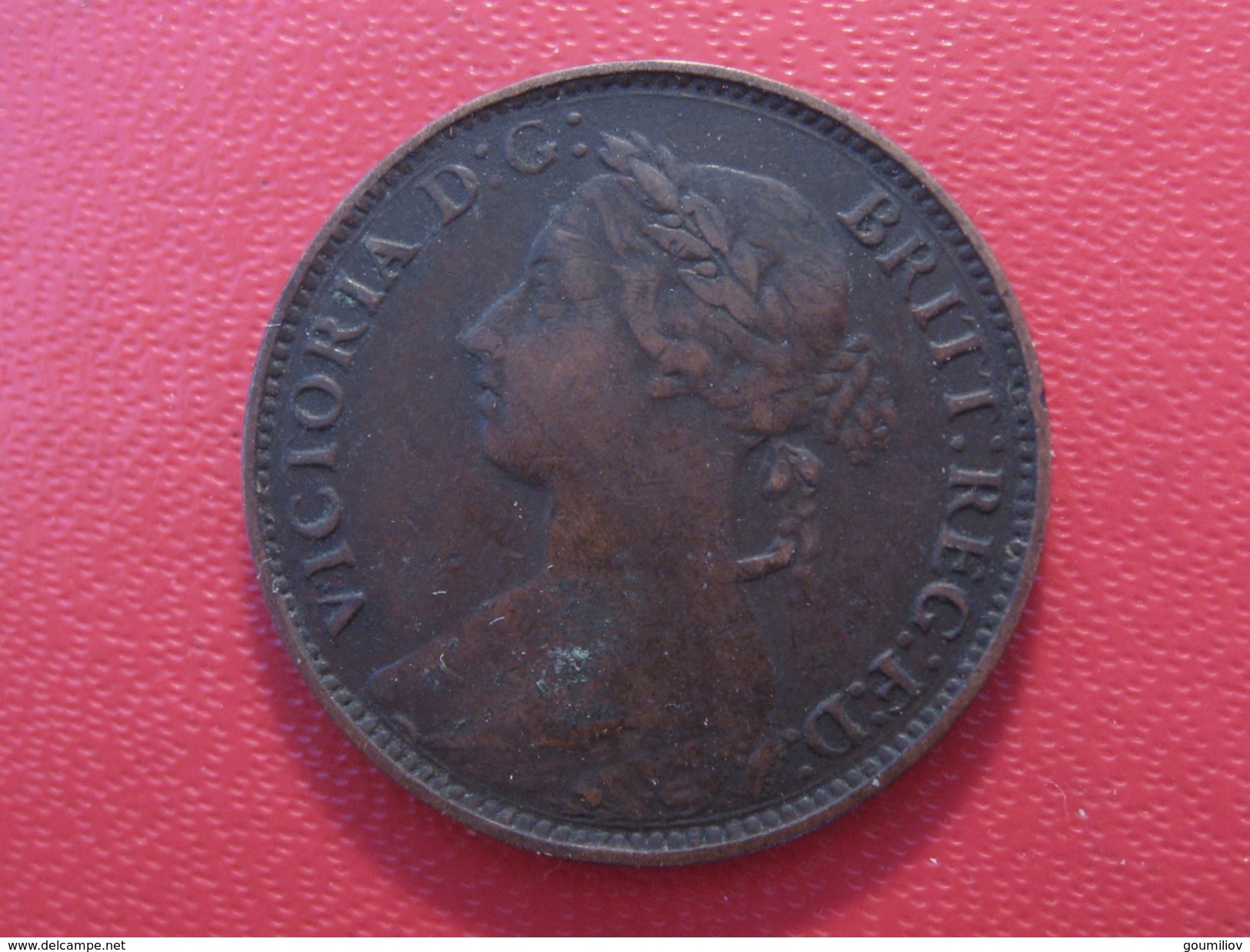 Grande-Bretagne - UK - Farthing 1891 Victoria 5894 - B. 1 Farthing