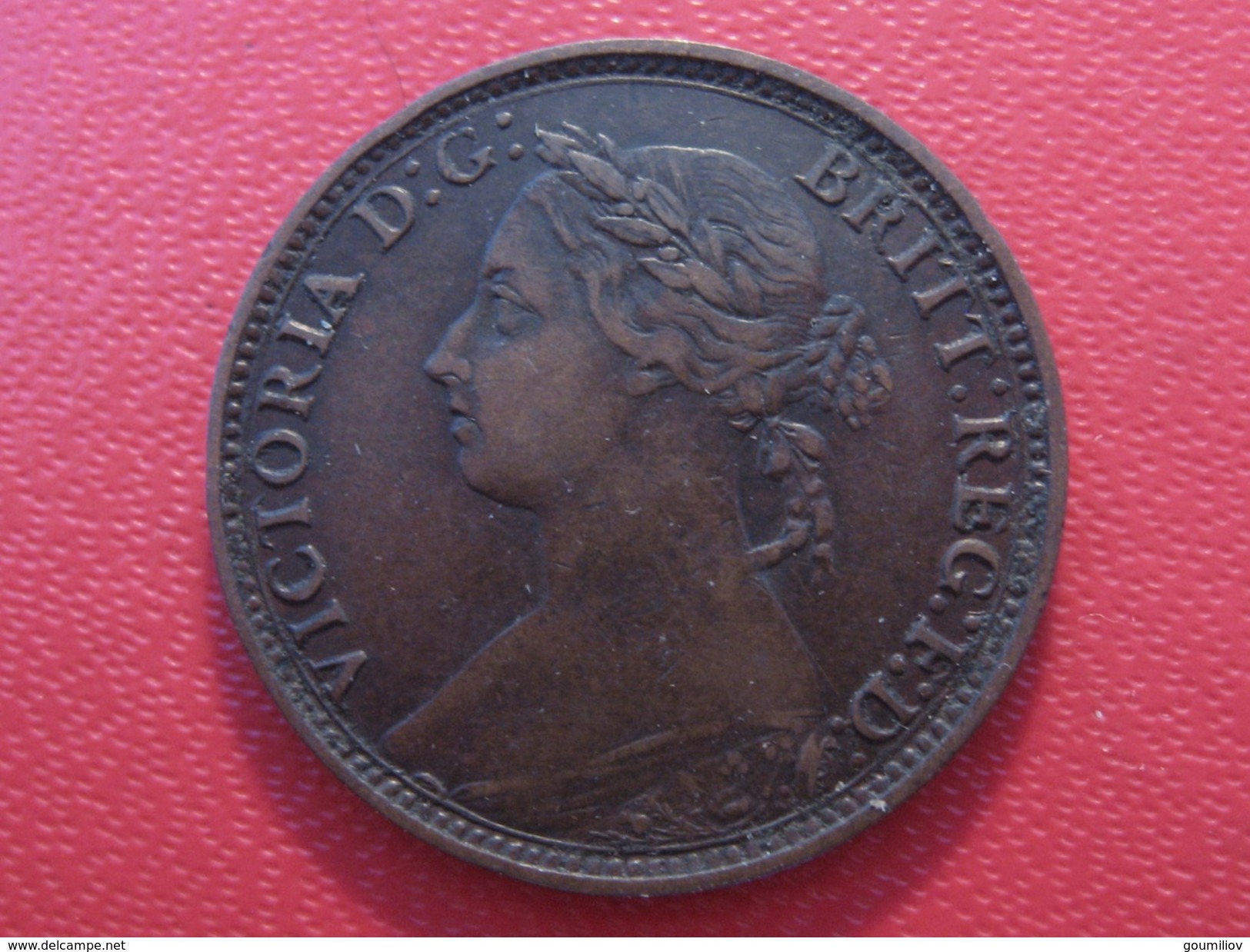 Grande-Bretagne - UK - Farthing 1893 Victoria 5898 - B. 1 Farthing