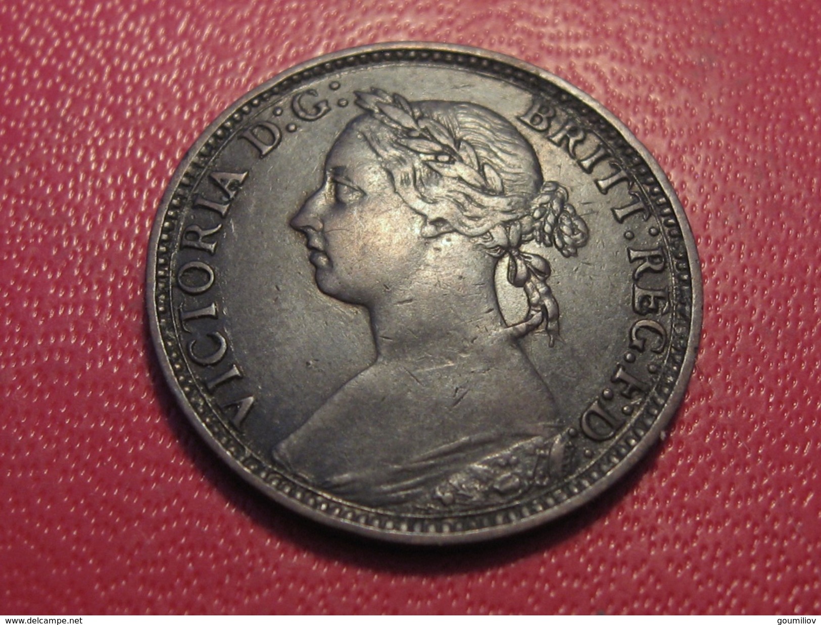 Grande-Bretagne - UK - Farthing 1893 Victoria 5898 - B. 1 Farthing