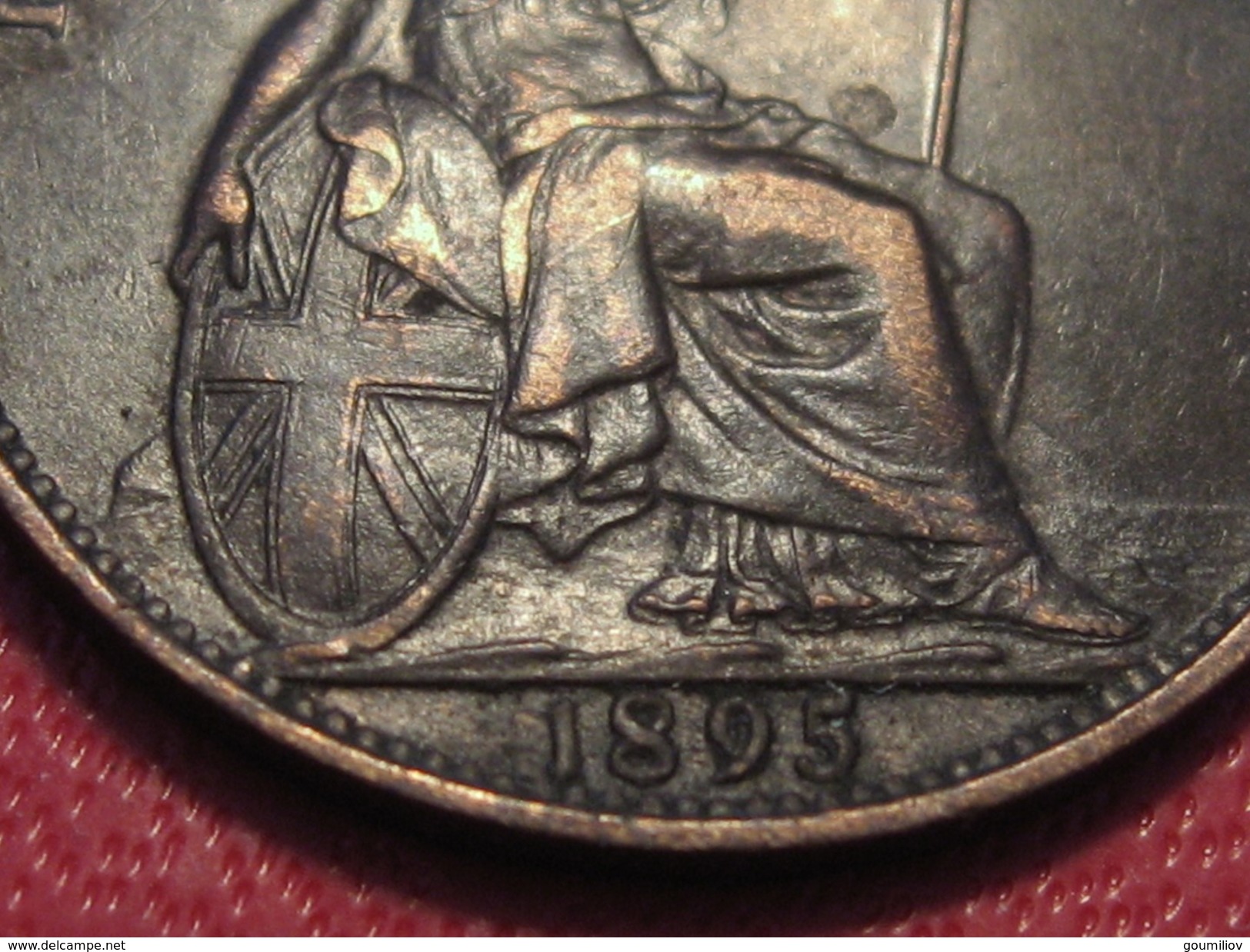 Grande-Bretagne - UK - Farthing 1895 Victoria 5887 - B. 1 Farthing