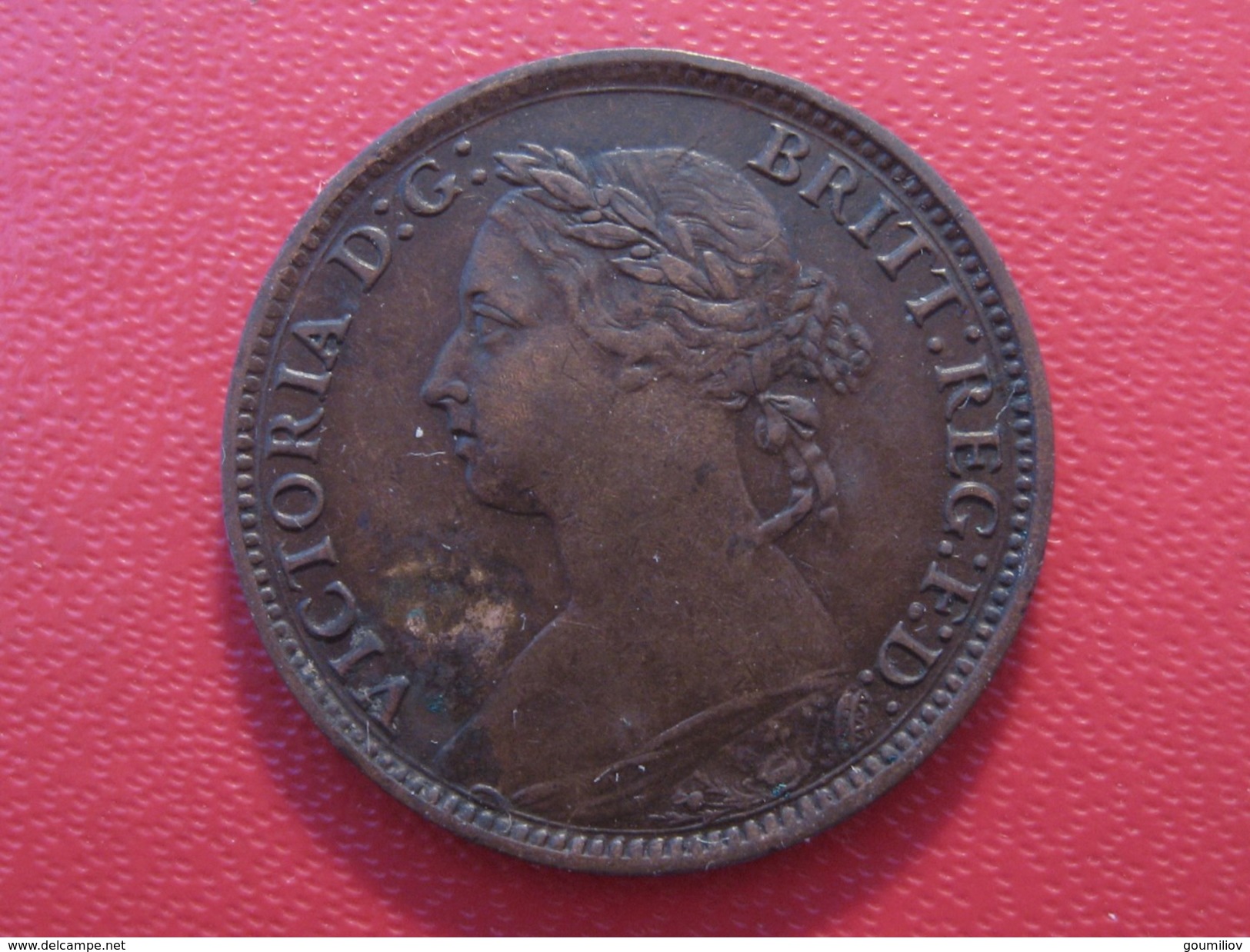 Grande-Bretagne - UK - Farthing 1891 Victoria 5907 - B. 1 Farthing