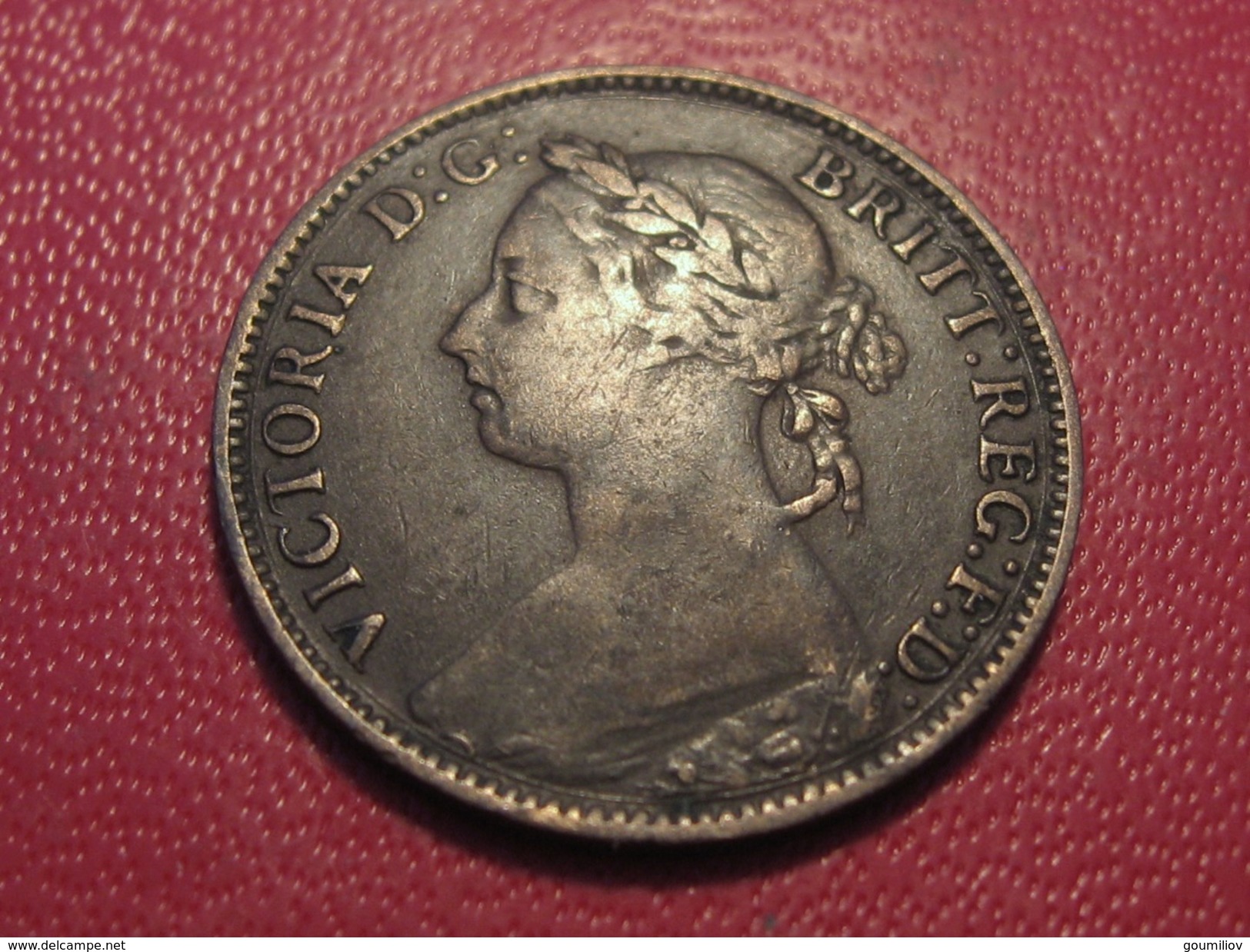 Grande-Bretagne - UK - Farthing 1893 Victoria 5934 - B. 1 Farthing