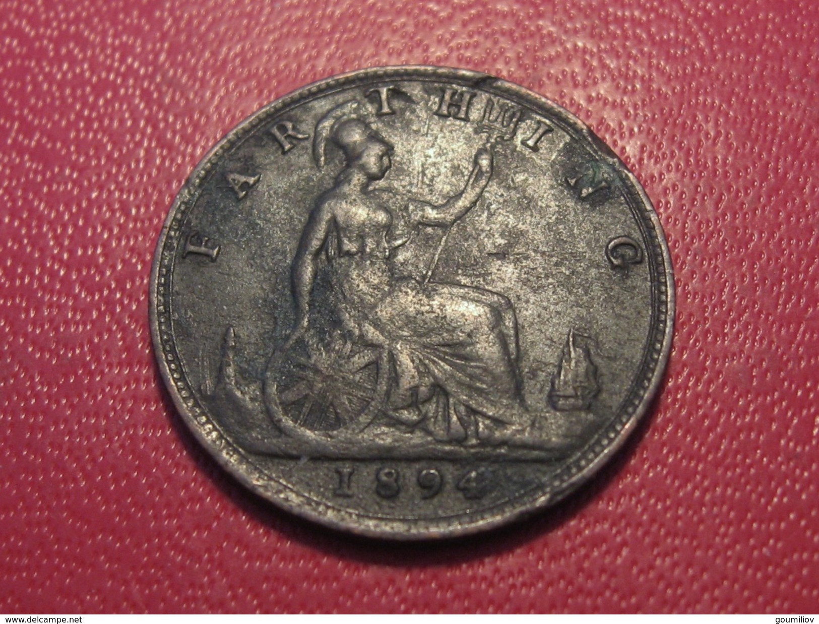 Grande-Bretagne - UK - Farthing 1894 Victoria 5930 - B. 1 Farthing