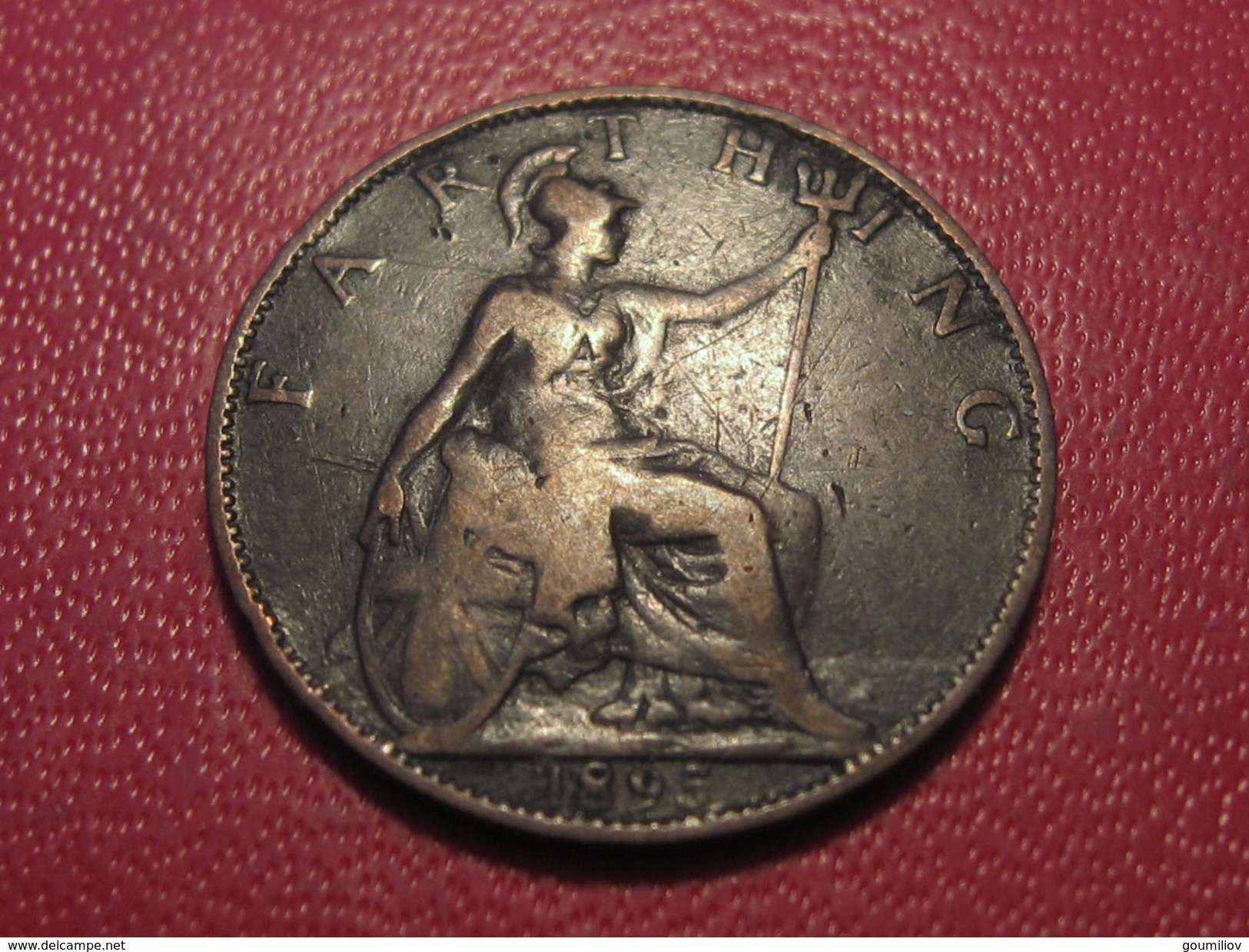 Grande-Bretagne - UK - Farthing 1895 Victoria 5926 - B. 1 Farthing