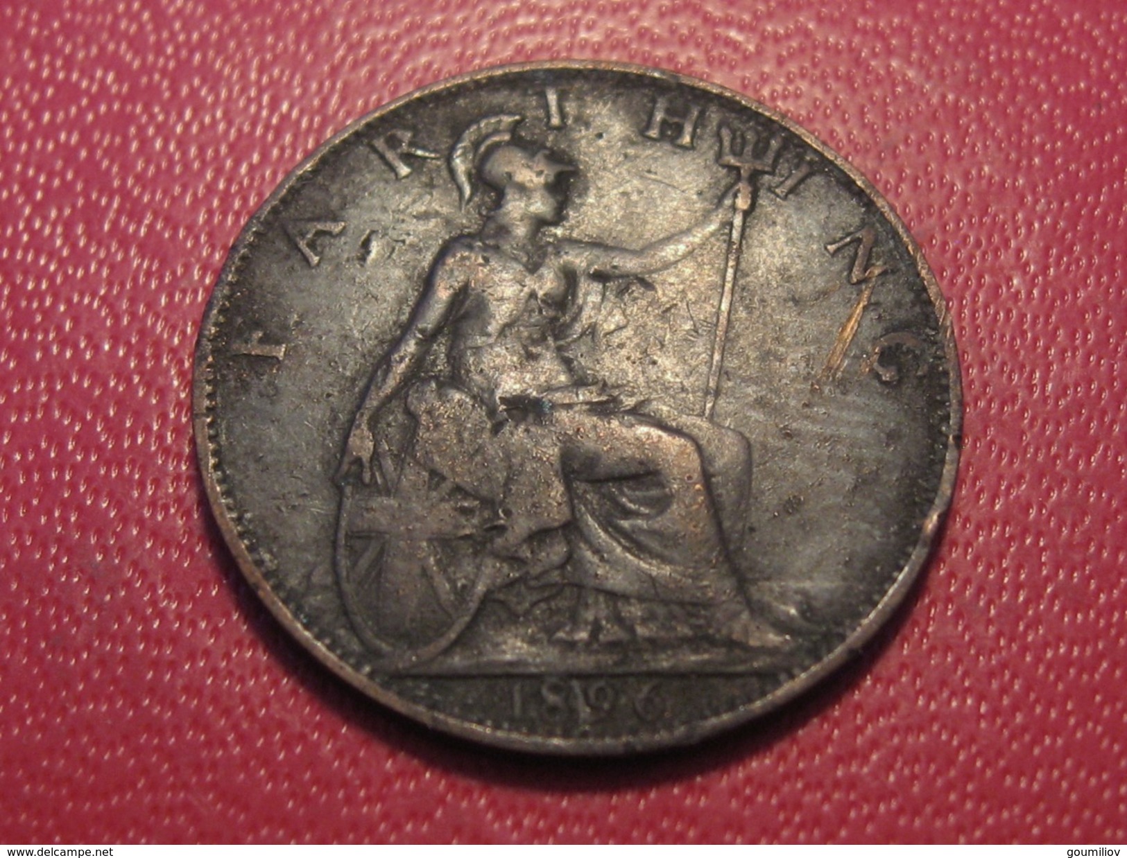 Grande-Bretagne - UK - Farthing 1896 Victoria 5922 - B. 1 Farthing