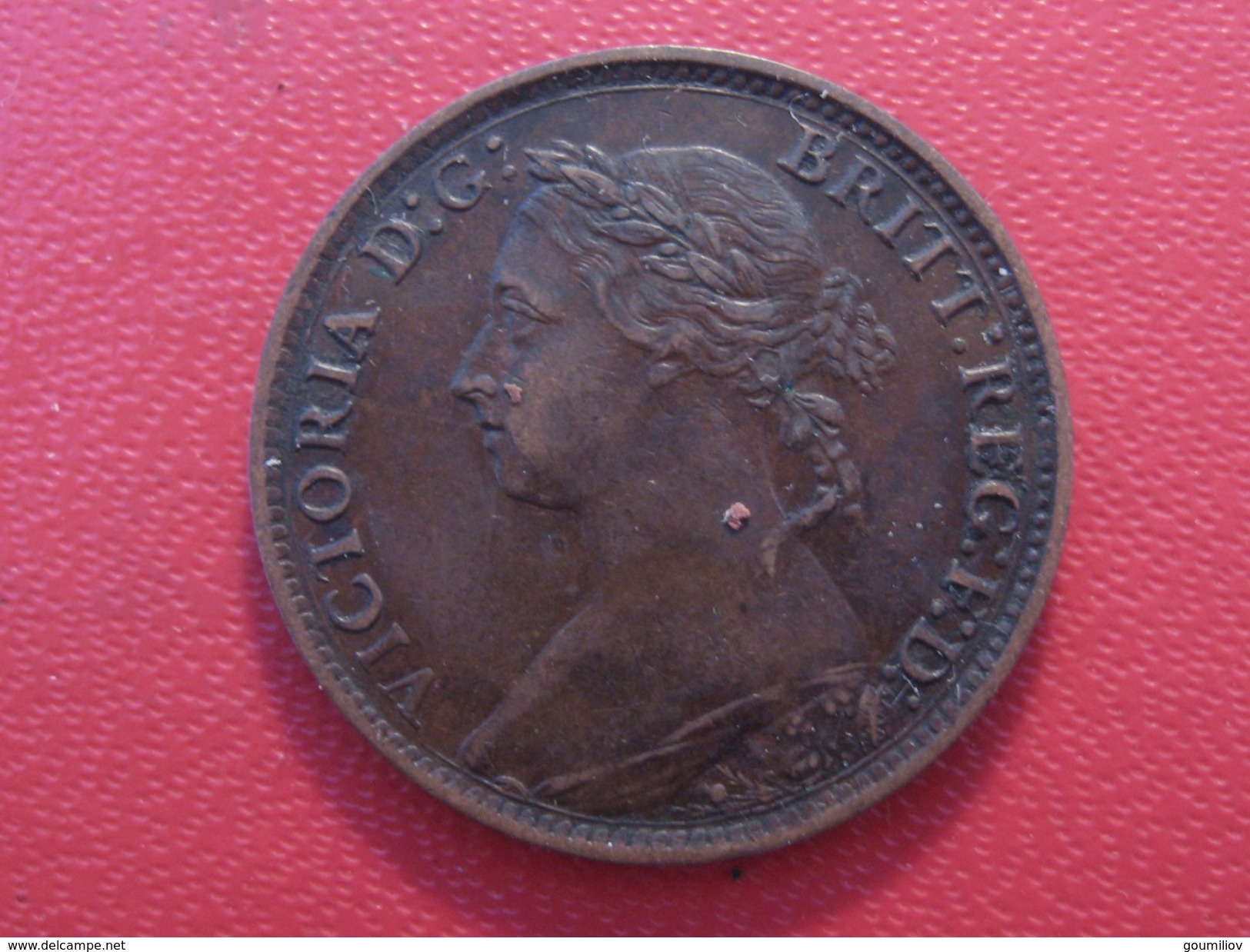 Grande-Bretagne - UK - Farthing 1891 Victoria 5943 - B. 1 Farthing