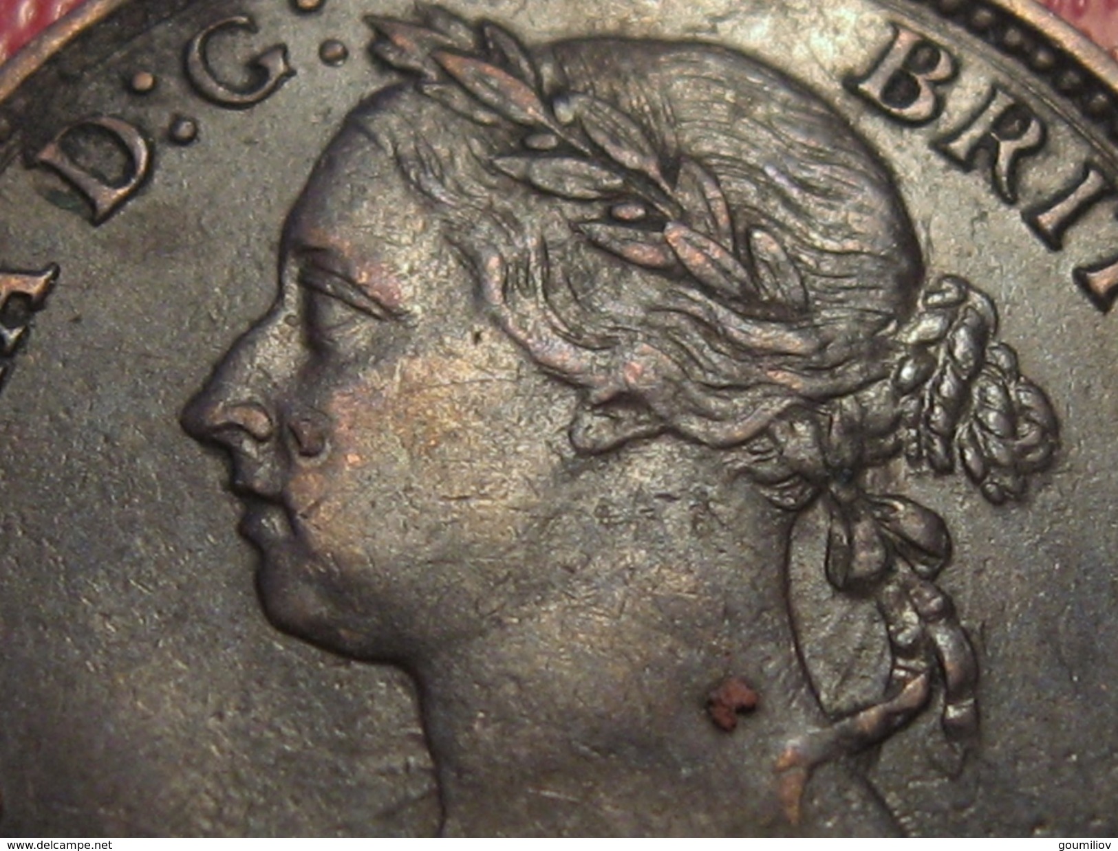 Grande-Bretagne - UK - Farthing 1891 Victoria 5943 - B. 1 Farthing