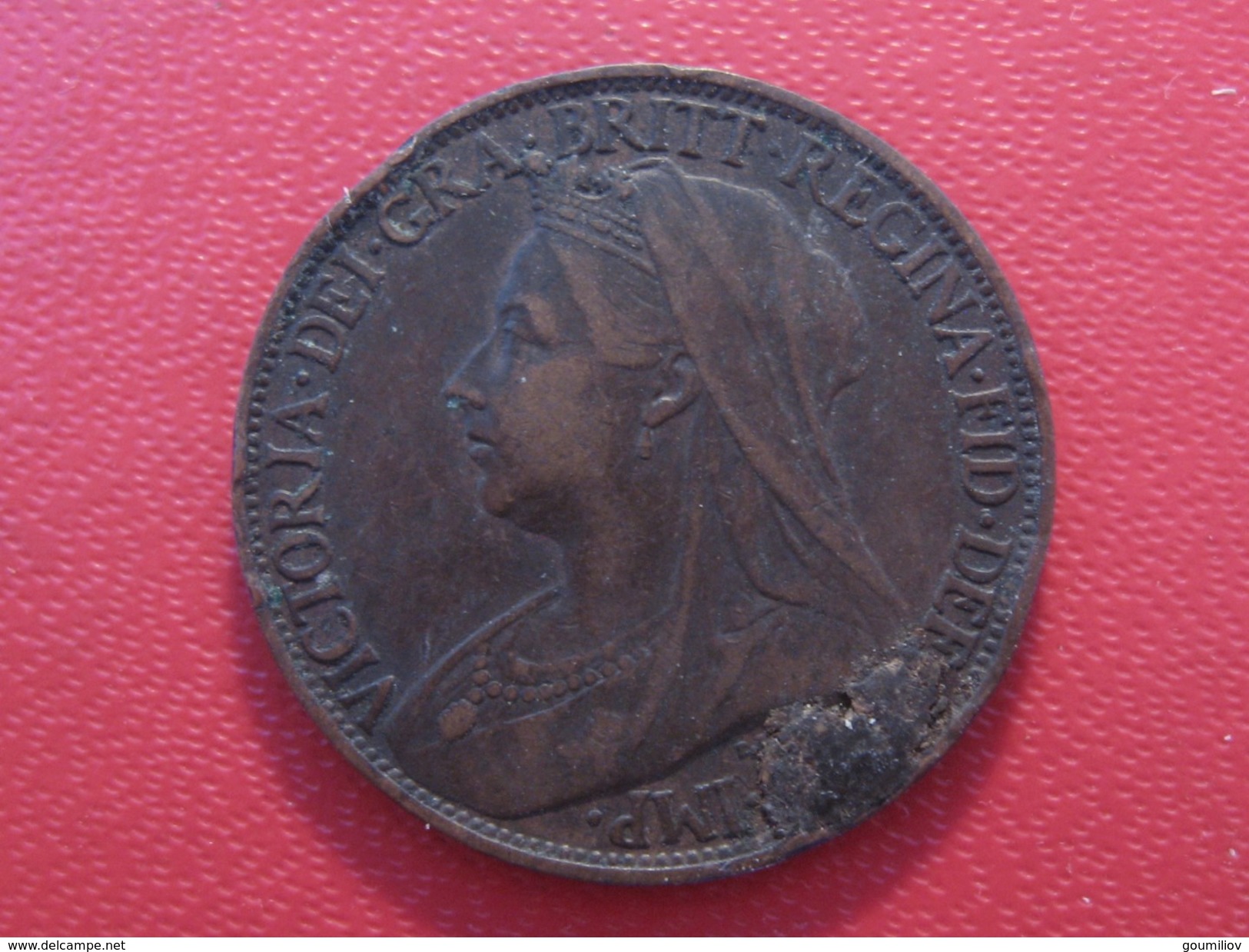 Grande-Bretagne - UK - Farthing 1901 Victoria 5953 - B. 1 Farthing