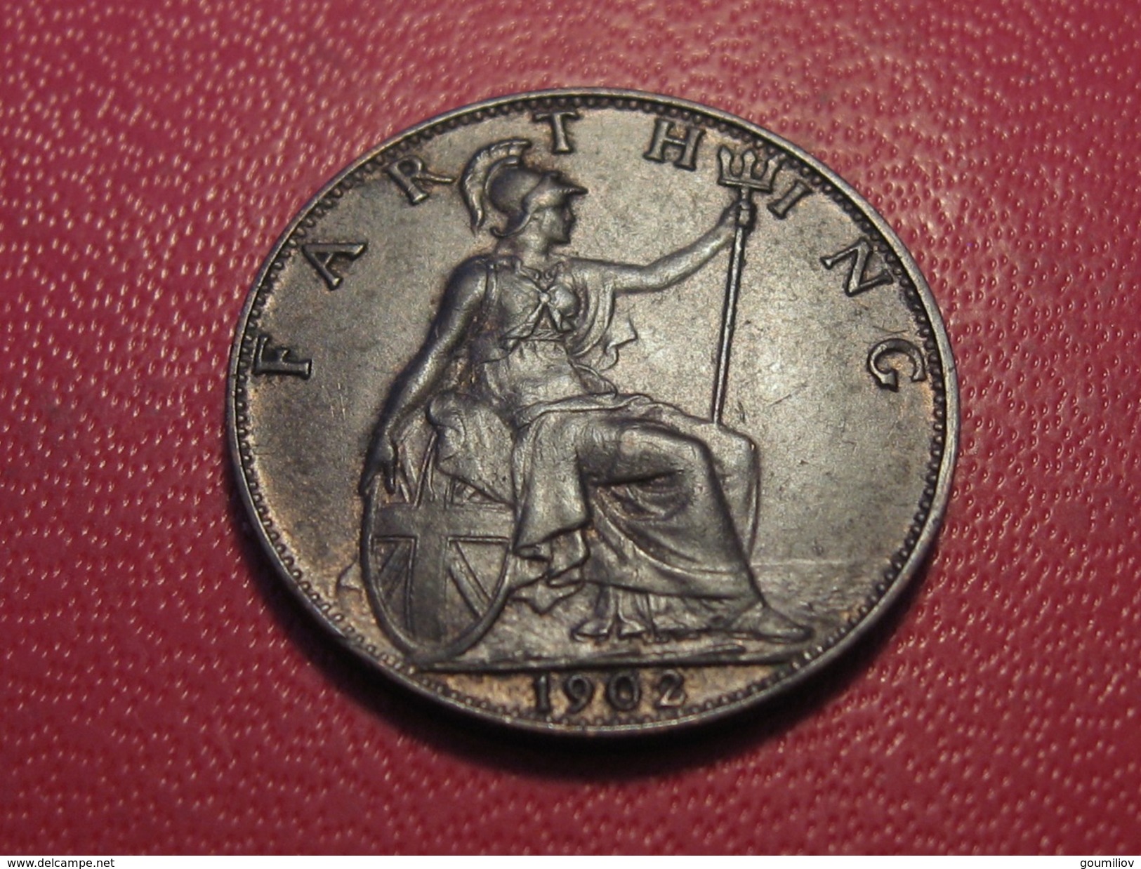 Grande-Bretagne - UK - Farthing 1902 Edward VII 5796 - B. 1 Farthing