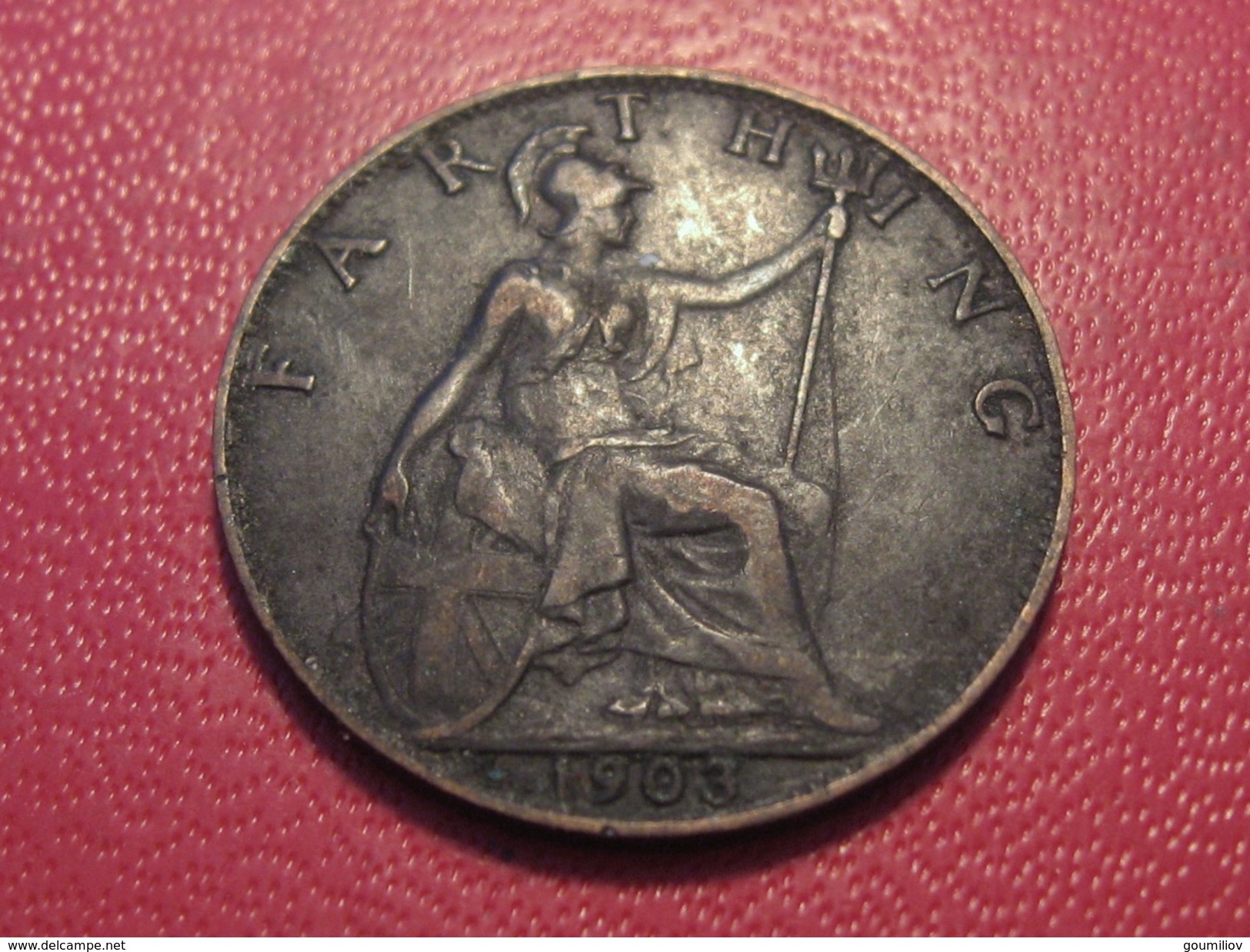 Grande-Bretagne - UK - Farthing 1903 Edward VII 5902 - B. 1 Farthing