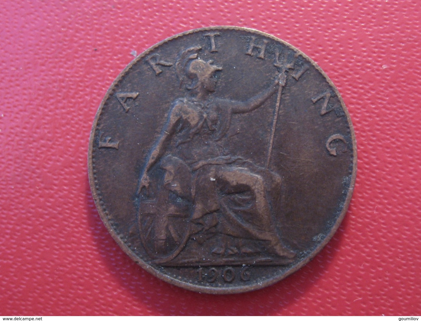 Grande-Bretagne - UK - Farthing 1906 Edward VII 5875 - B. 1 Farthing