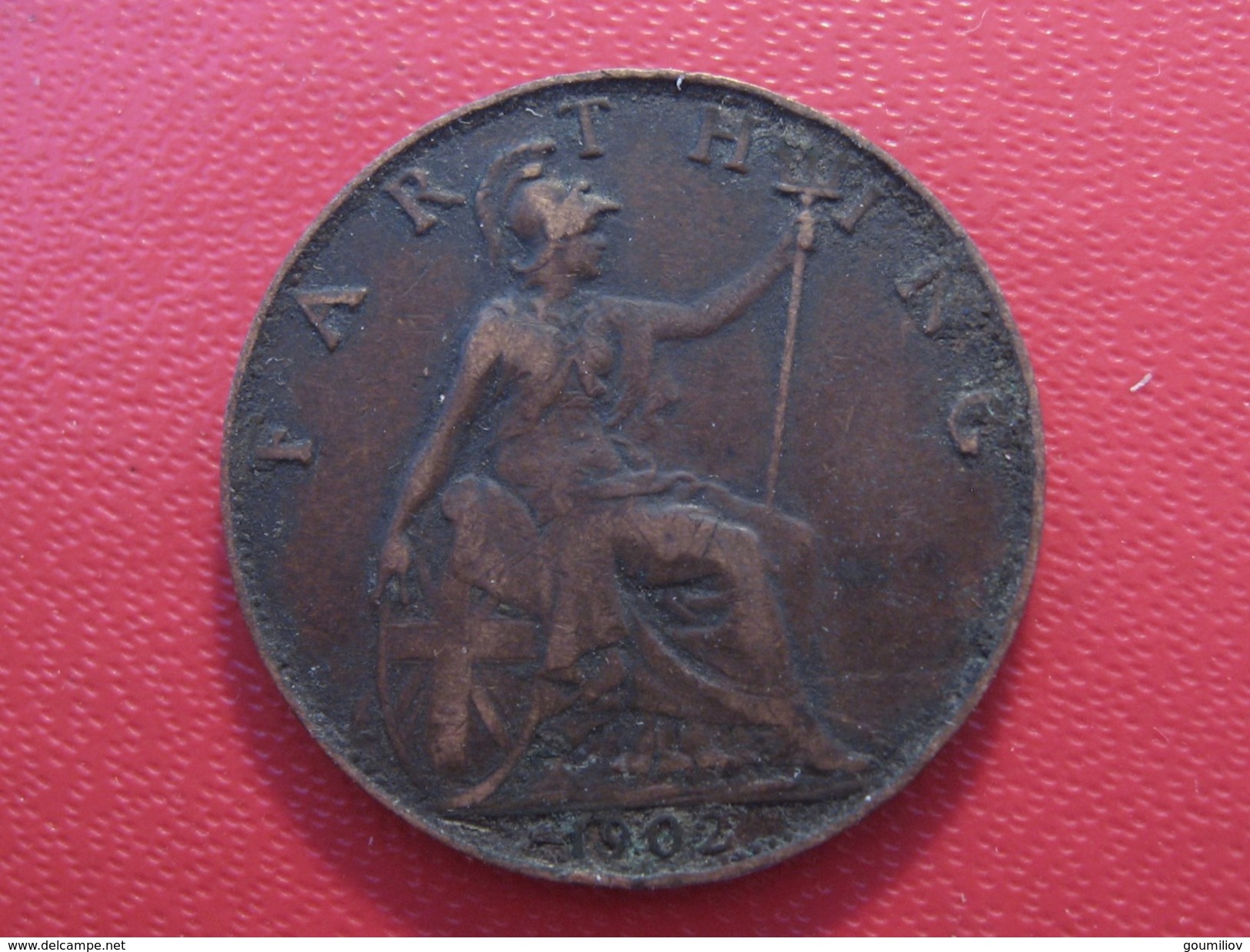 Grande-Bretagne - UK - Farthing 1902 Edward VII 5938 - B. 1 Farthing