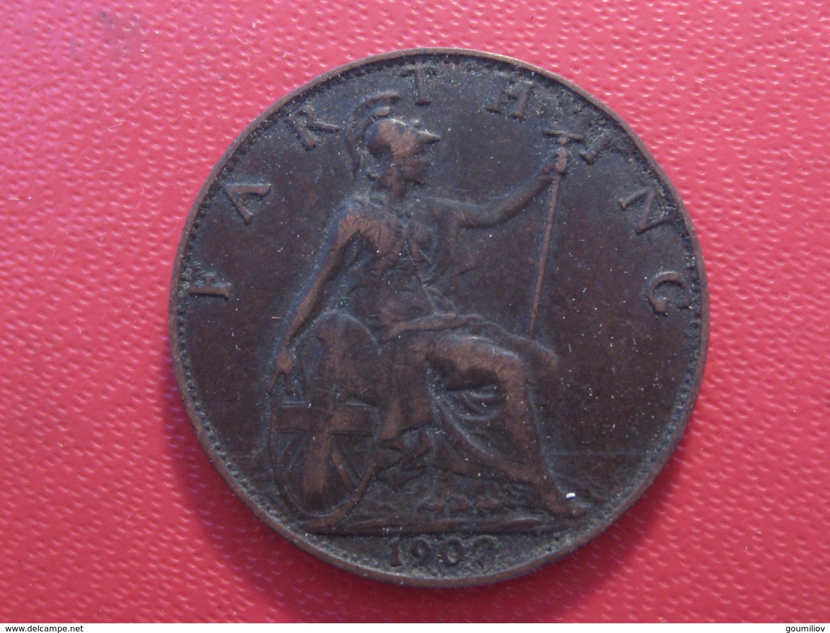 Grande-Bretagne - UK - Farthing 1902 Edward VII 5962 - B. 1 Farthing