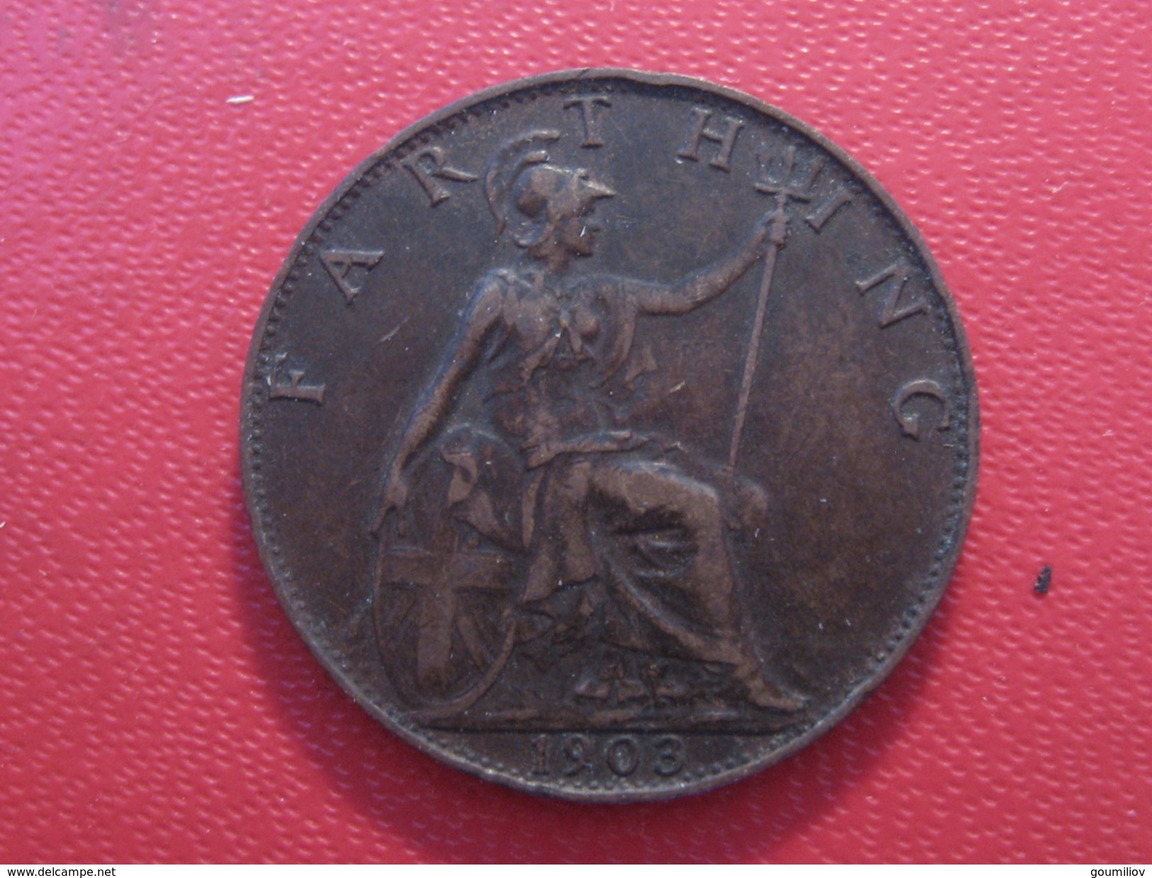 Grande-Bretagne - UK - Farthing 1903 Edward VII 5970 - B. 1 Farthing