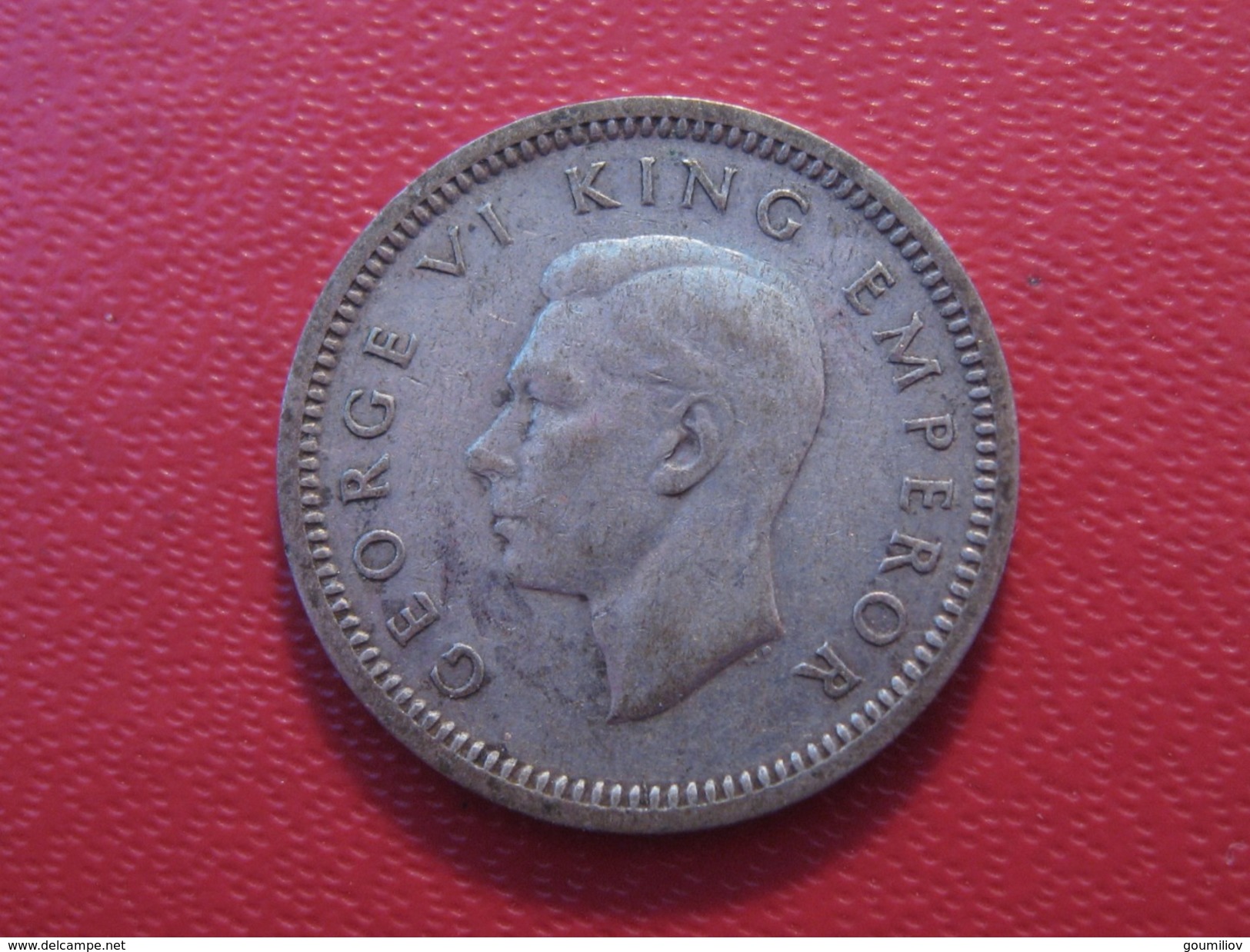 Nouvelle-Zélande - 3 Pence 1945 George VI 5463 - Nouvelle-Zélande