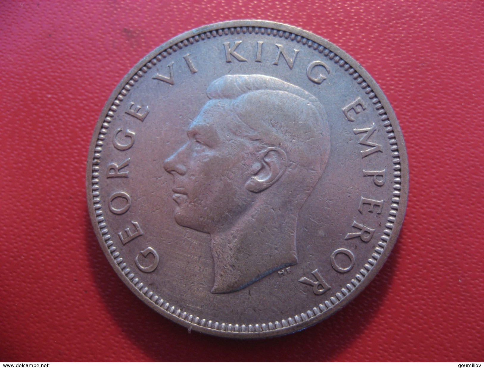 Nouvelle-Zélande - One Florin 1937 George VI 5519 - Nieuw-Zeeland