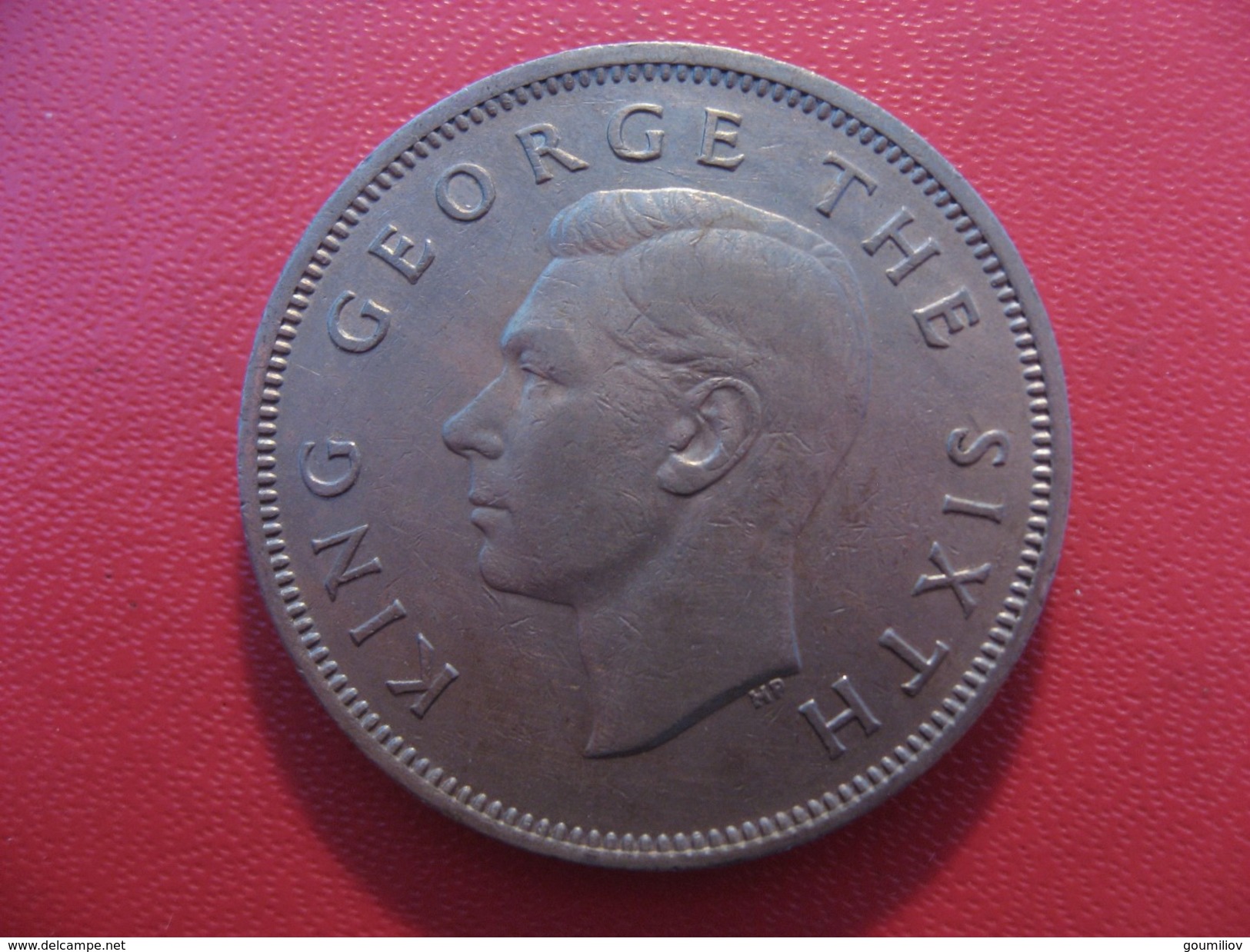 Nouvelle-Zélande - One Florin 1950 George VI 5499 - Nieuw-Zeeland