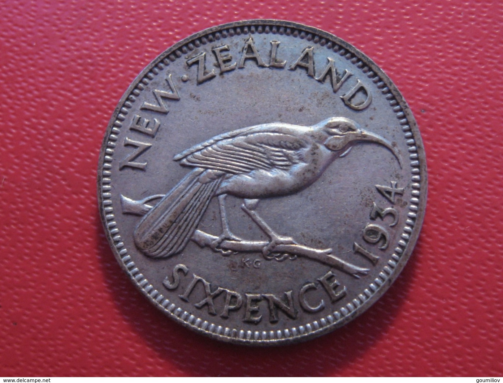 Nouvelle-Zélande - 6 Pence 1934 George V 5540 - New Zealand