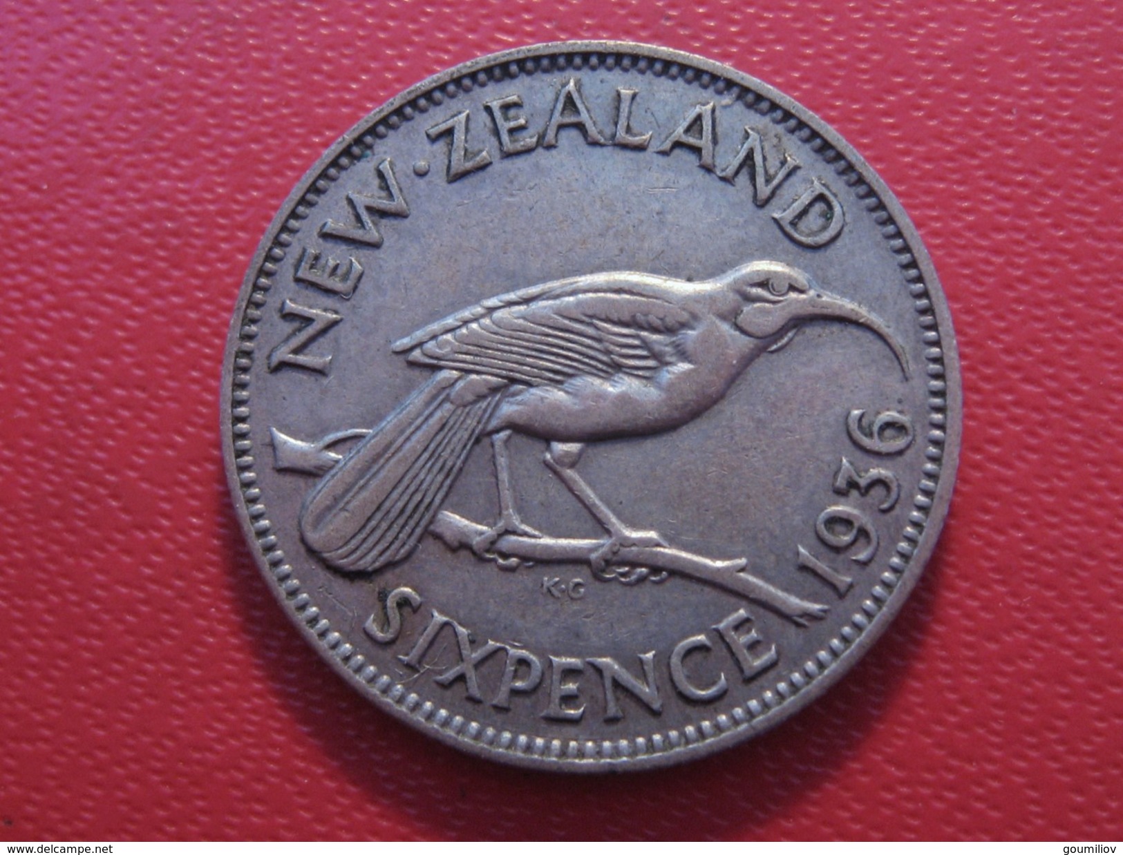 Nouvelle-Zélande - 6 Pence 1936 George V 5536 - New Zealand