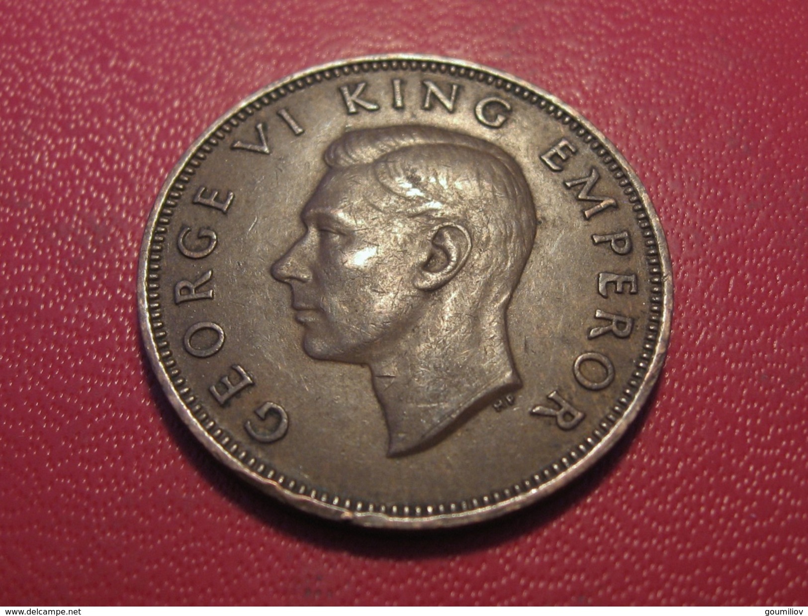 Nouvelle-Zélande - Half Penny 1947 George VI 5558 - New Zealand