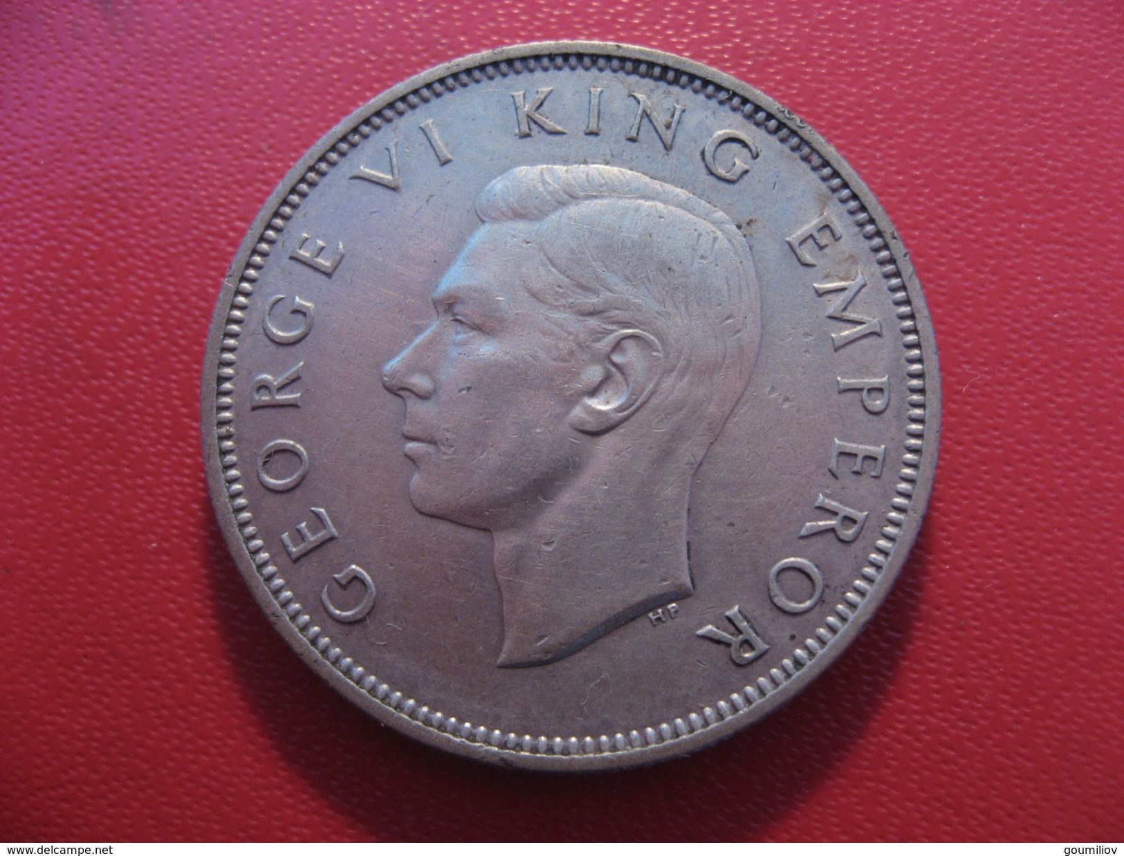 Nouvelle-Zélande - One Florin 1937 George VI 5566 - Nouvelle-Zélande